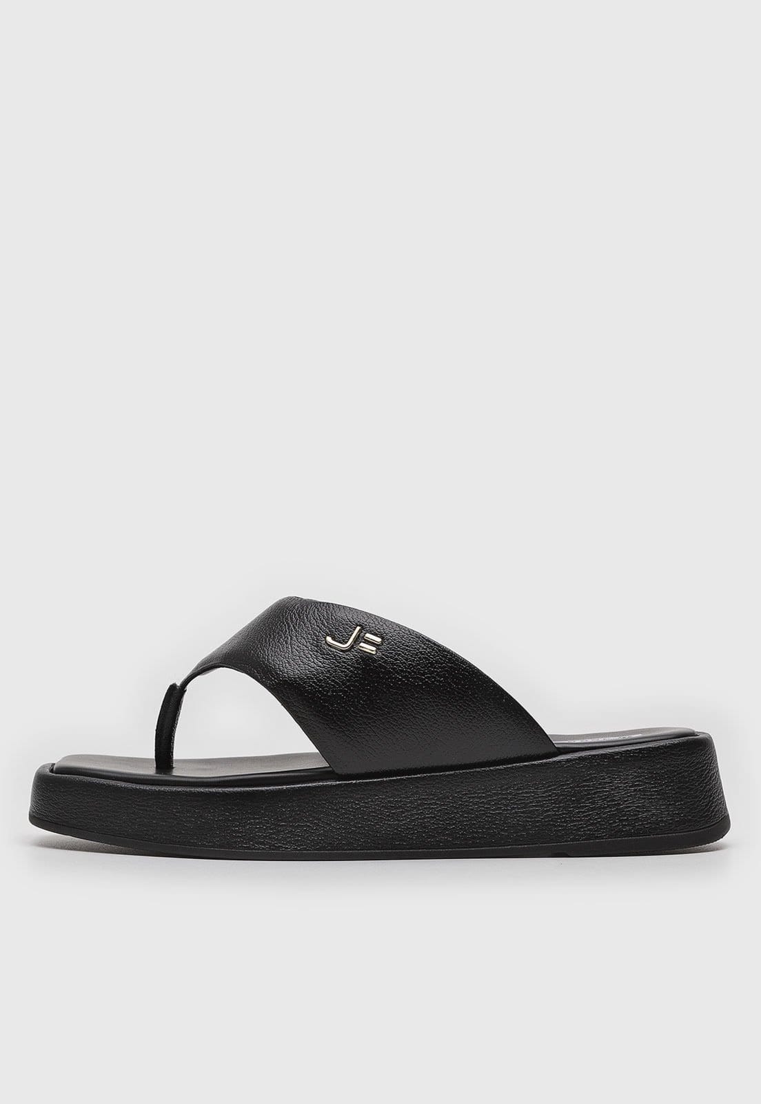 Sandália Feminina Jorge Bischoff Plataforma Preta