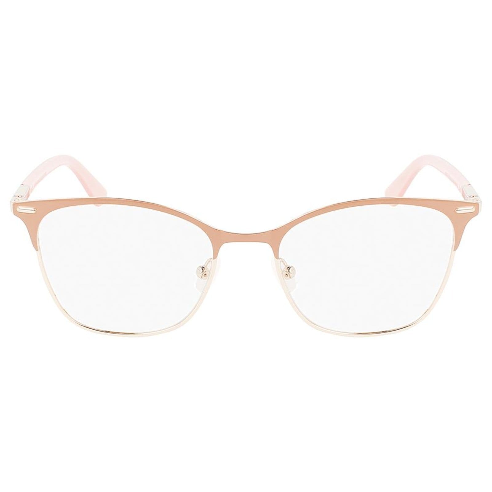 Vista 2 Armação de Óculos Calvin Klein CK21124 208 - 51 Marrom Calvin Klein incolor