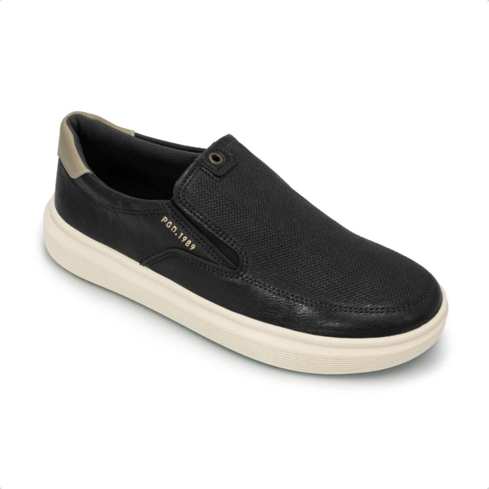 Vista 2 Sapatênis Pegada Masculino em Microfibra Casual 172106 PEGADA preto