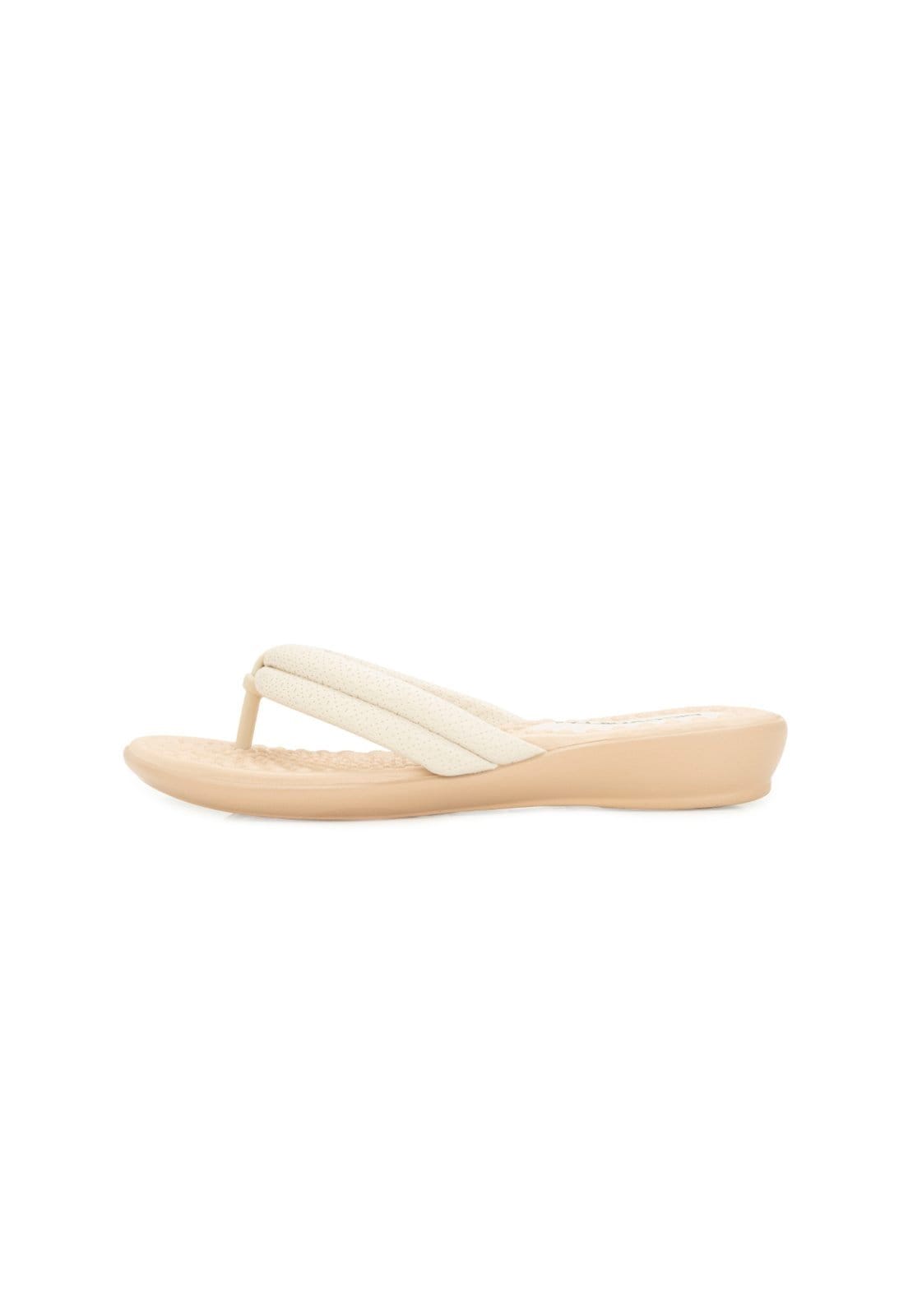 Vista 2 Chinelo de Dedo Piccadilly PD25-50032 Creme Piccadilly nude