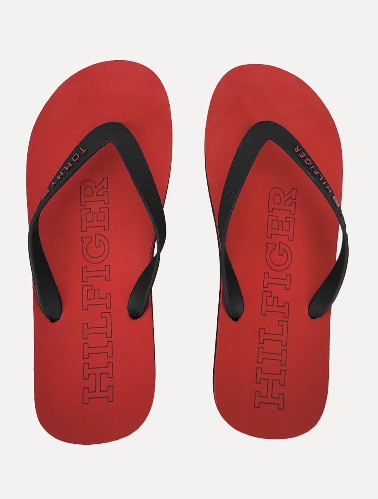Chinelo Tommy Hilfiger Brad 8R Rubber Beach Preto