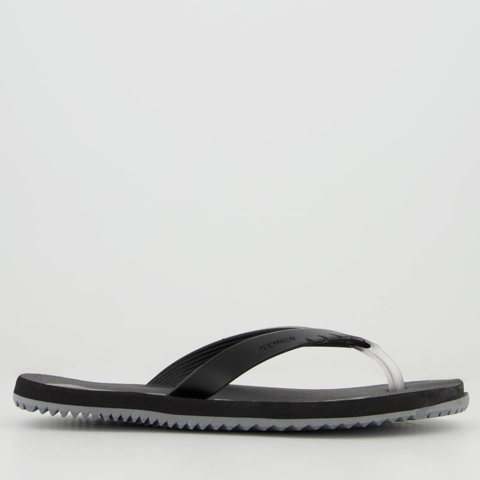 Vista 2 Chinelo Kenner RED Preto e Cinza Kenner preto red