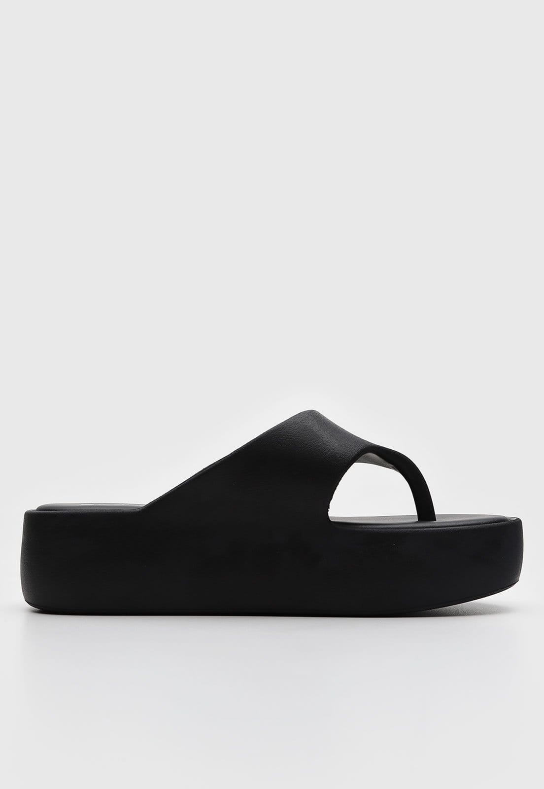 Vista 2 Sandália Flatform Melissa Free Platform Thong Ad Preta Melissa preto