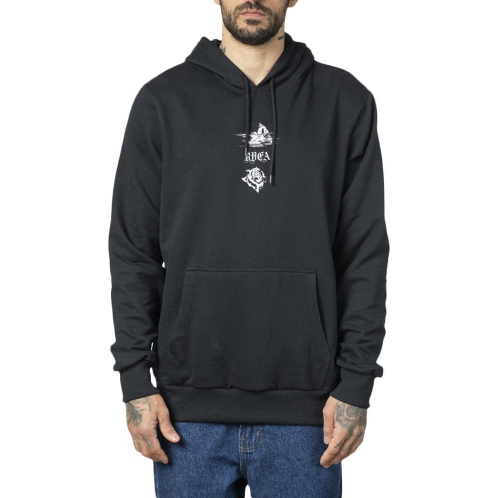 Moletom RVCA Canguru Tiger Beach WT23 Masculino