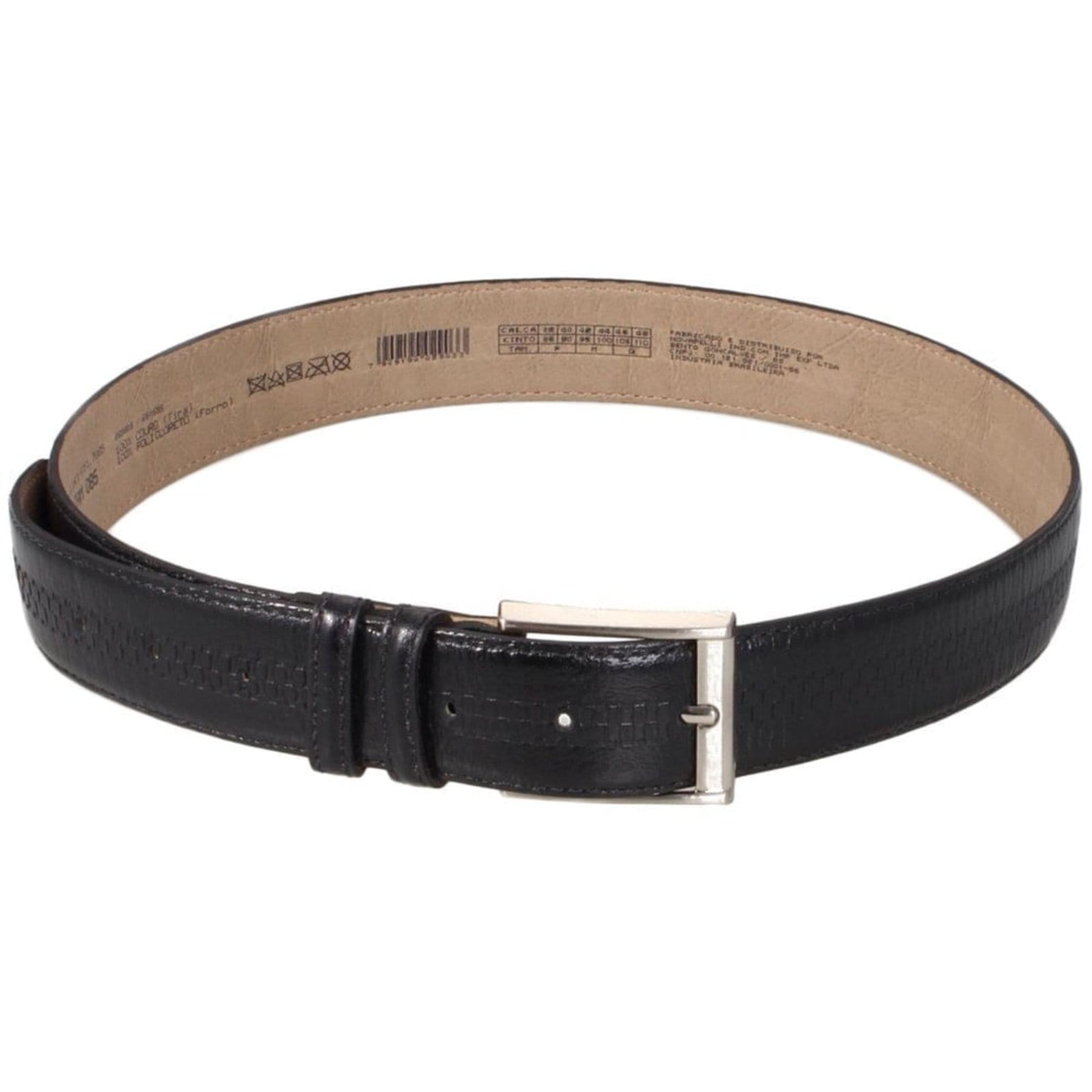 Cinto Masculino de Couro Fasolo Trisse G029019 - 2