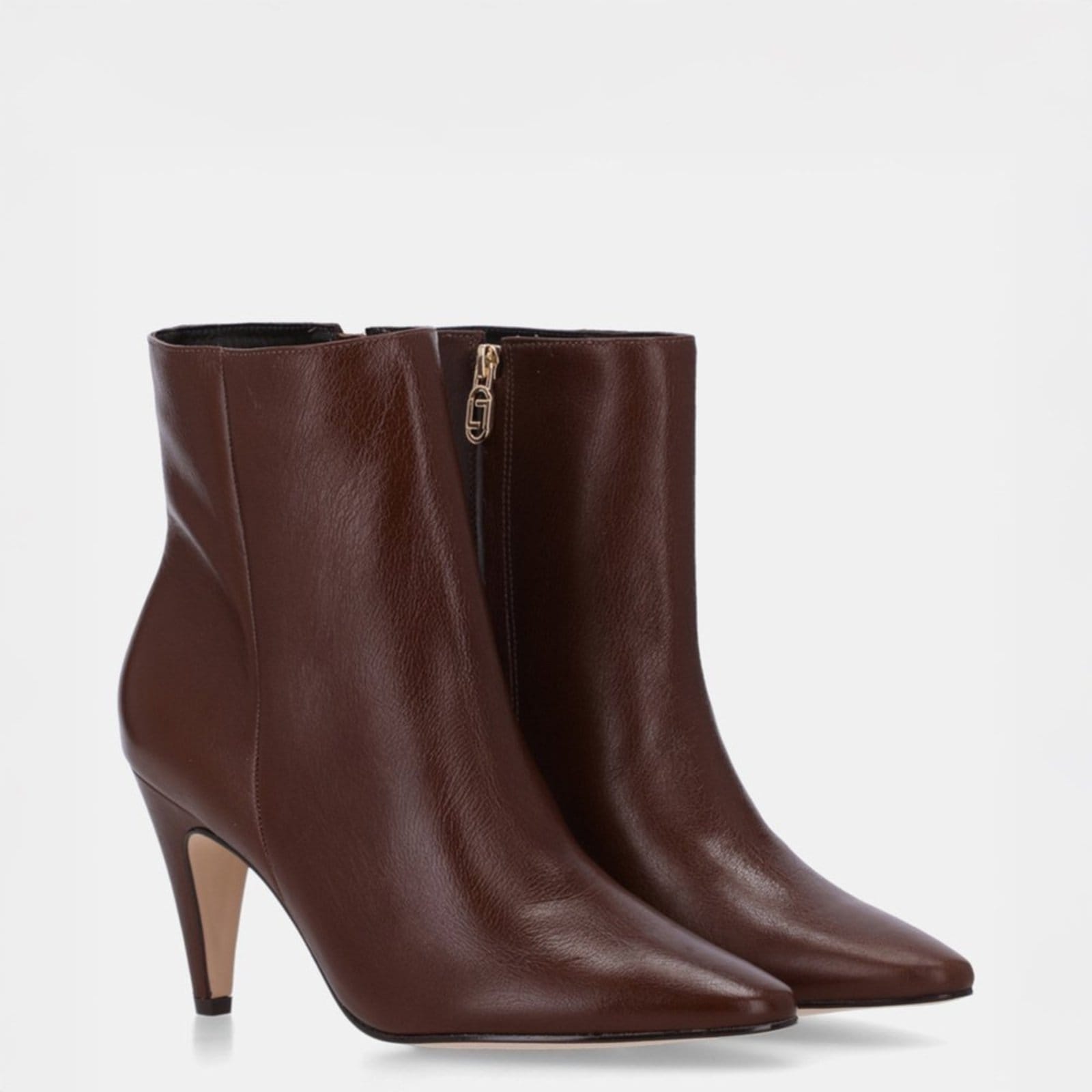 Vista 2 Bota Cano Curto Luz da Lua - 81060001 Luz Da Lua Luz Da Lua café