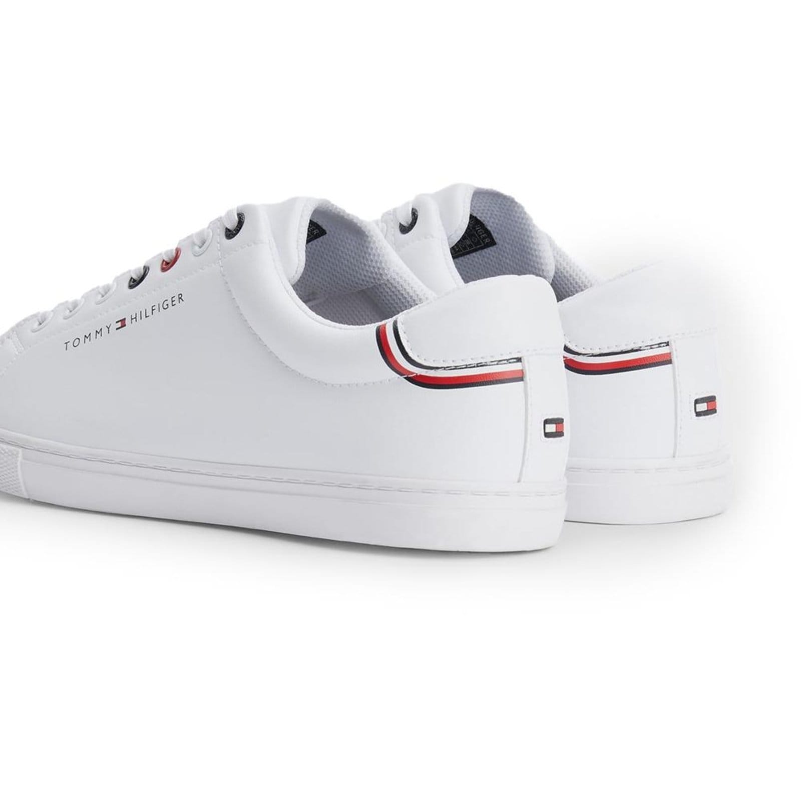Vista 2 Tênis Tommy Hilfiger Hockney 9Y Masculino White Tommy Hilfiger branco white