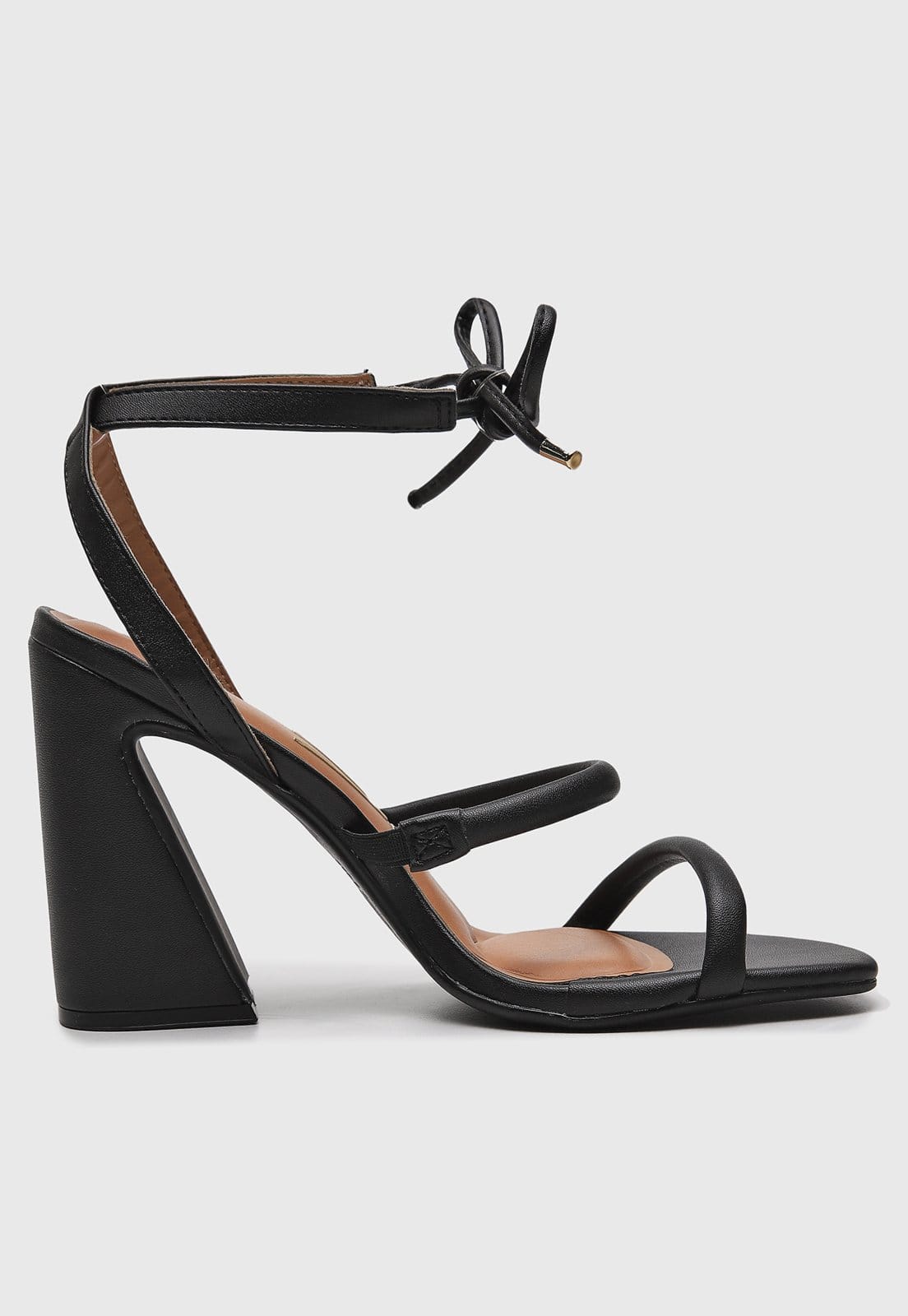 Vista 2 Sandália Vizzano Amarração Preta VIZZANO preto