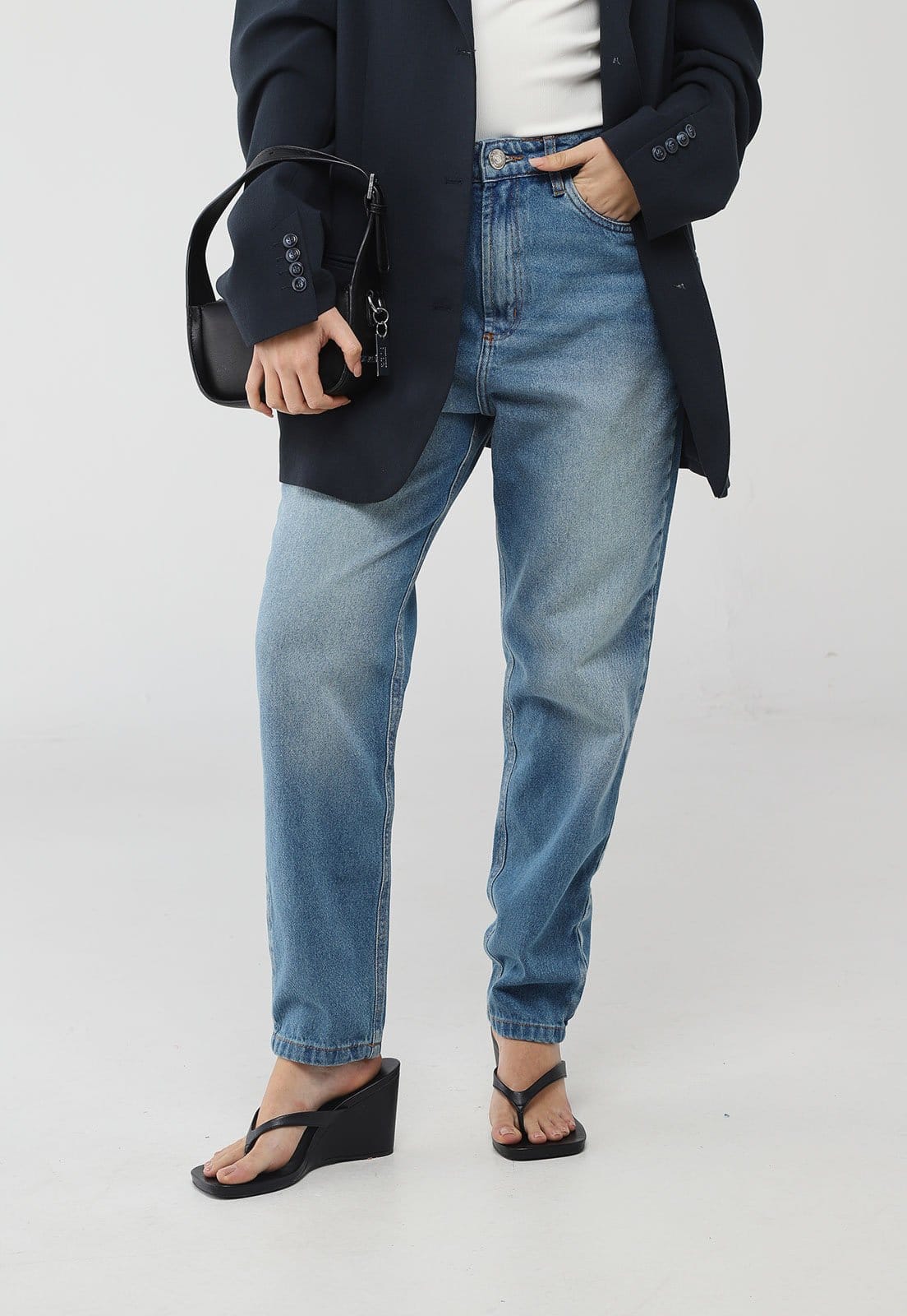 Calça Jeans Feminina My Favorite Mom Super High Médio