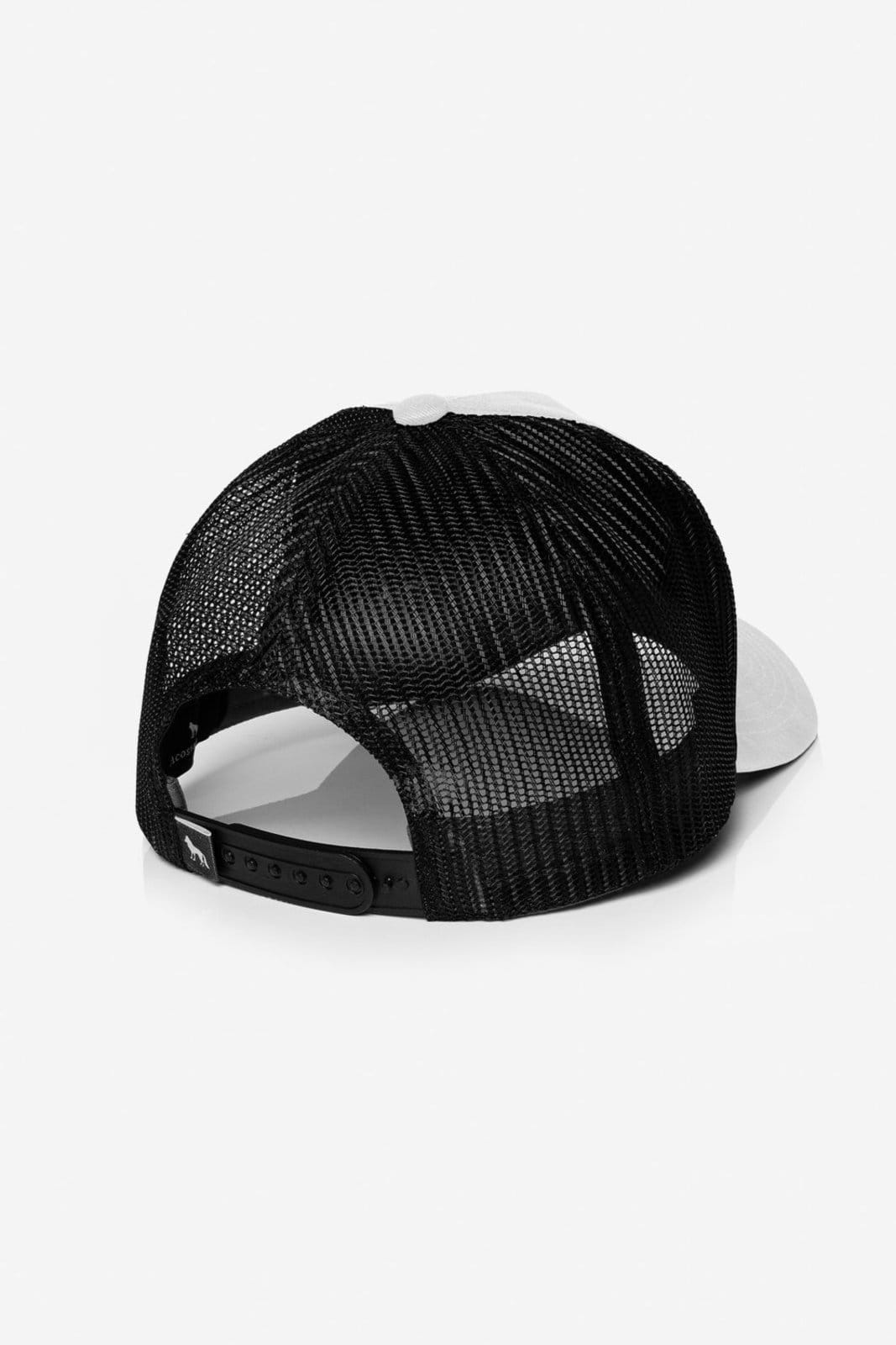 Vista 2 Boné Trucker Lettering Masculino Acostamento ACOSTAMENTO ESSENTIALS branco