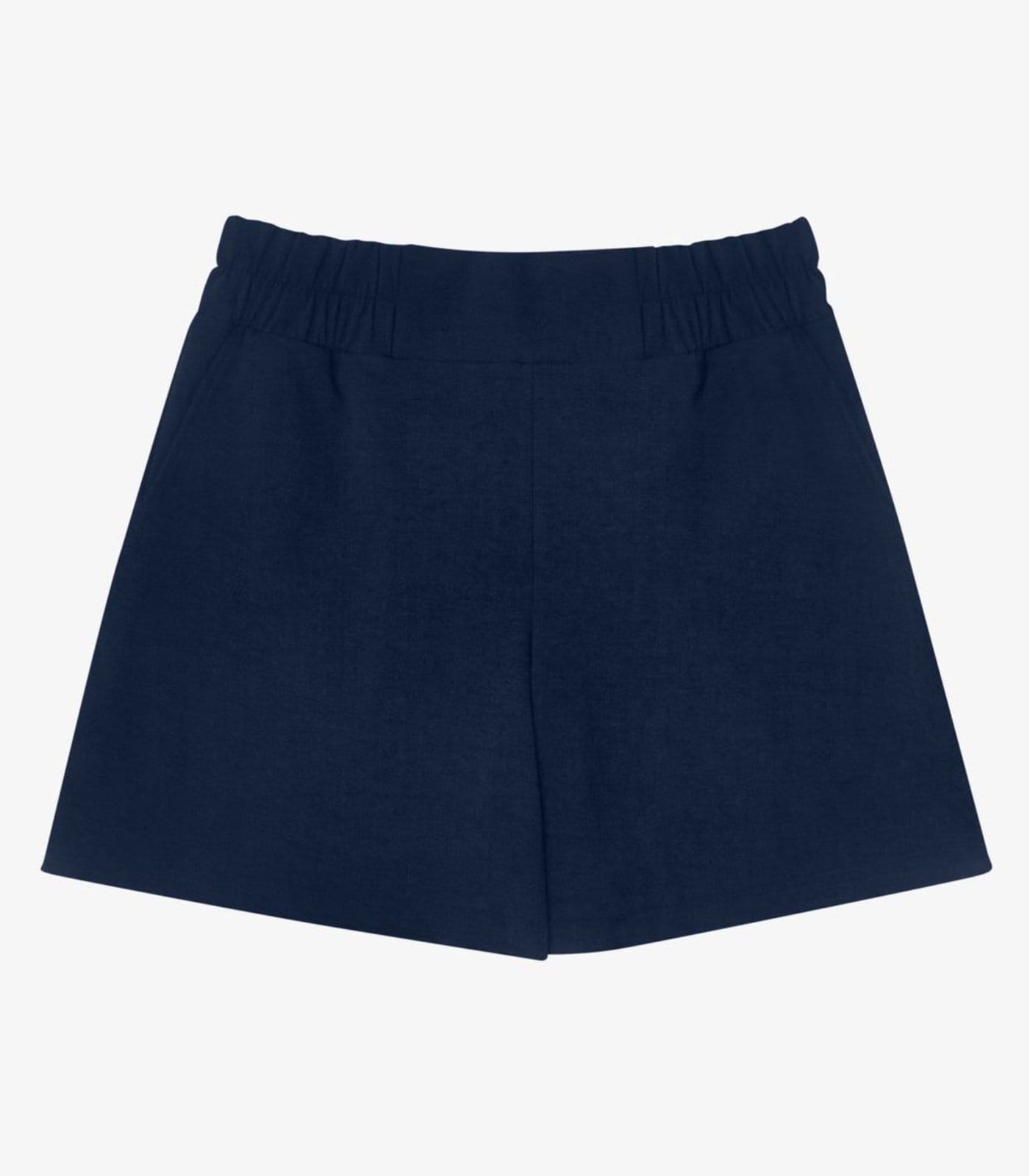 Vista 2 Shorts Feminino Plus Size Secret Glam Secret Glam azul