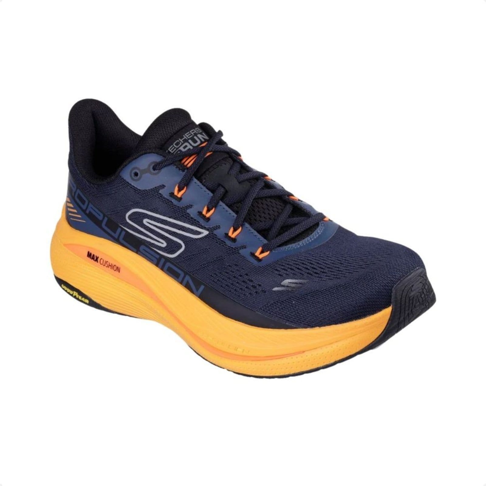 Vista 2 Tênis Running Masculino Skechers Max Cushioning Propulsion Marinho Skechers azul