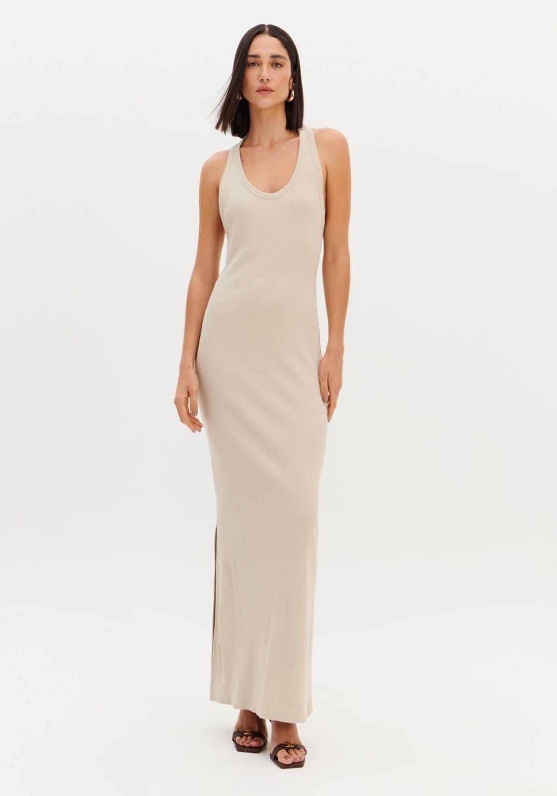 Vestido Super Midi Detalhe Costas