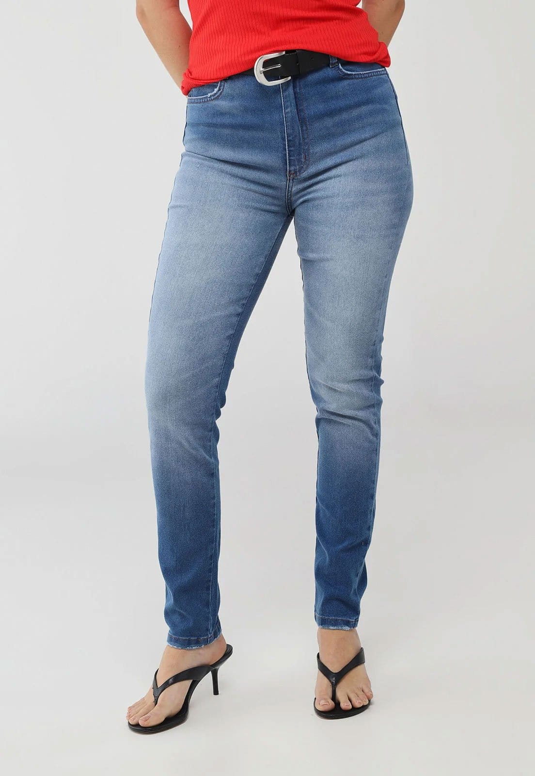 Calça Jeans Feminina Colcci Skinny Lavagem Média