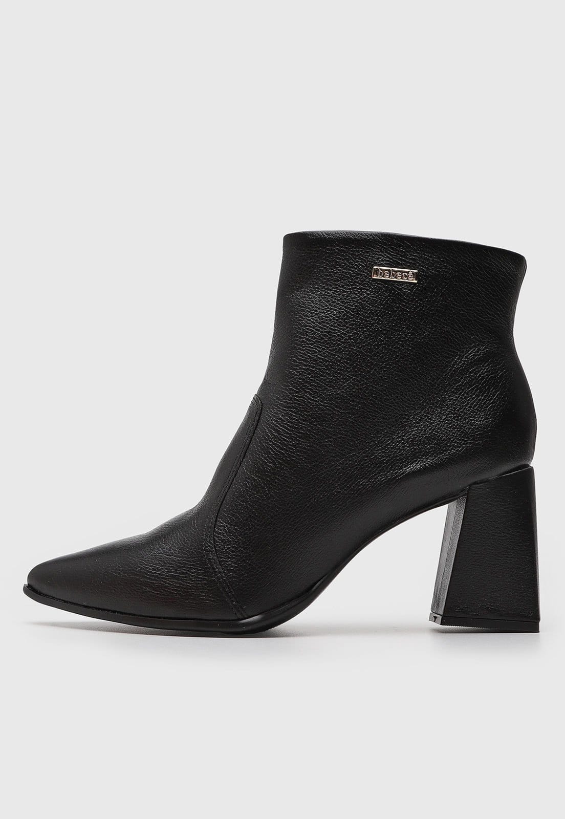 Bota Feminina cê Cano Baixo Preta