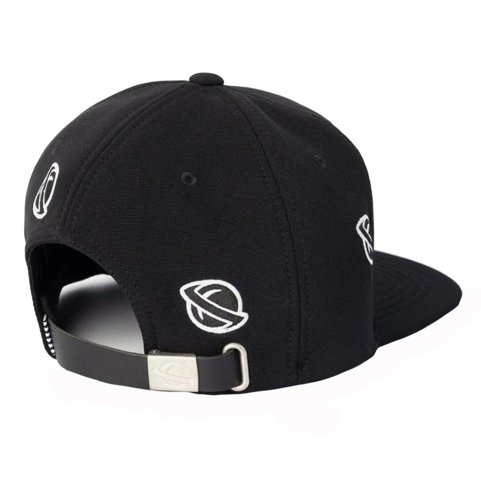 Vista 2 Boné Lost Aba Reta Strapback Fitão Full Saturn SM26 Lost preto