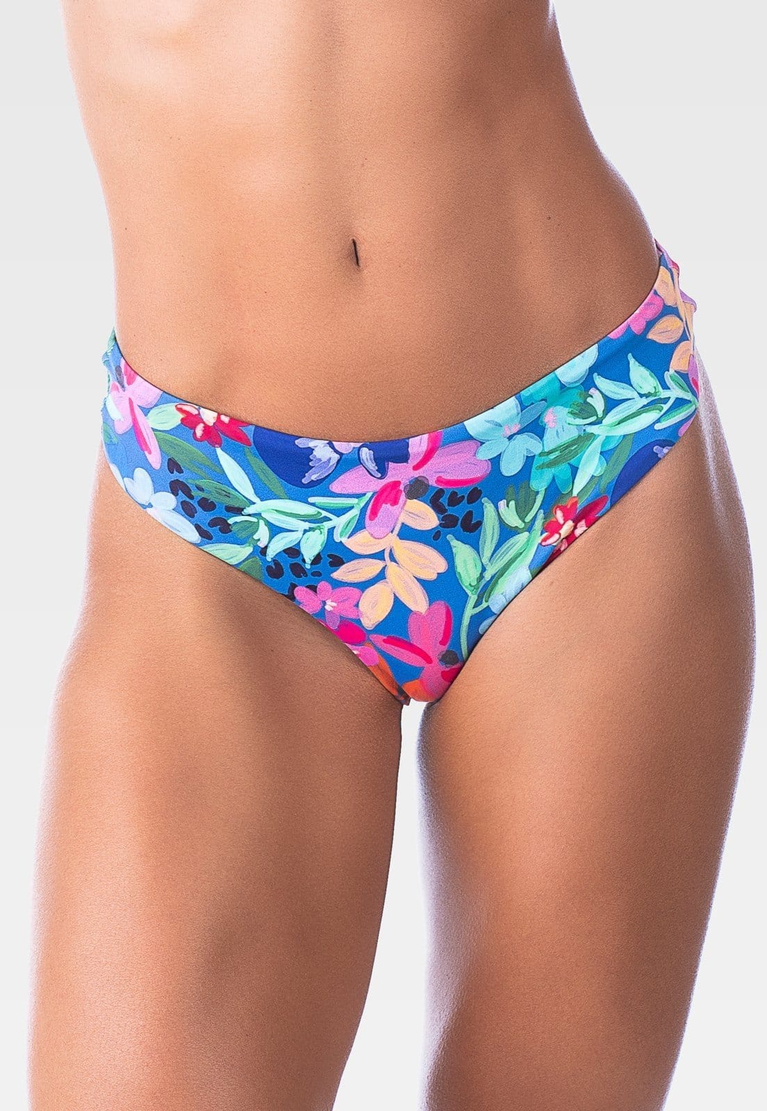 Calcinha Summer Soul Fio Duplo Cintura Baixa Floral