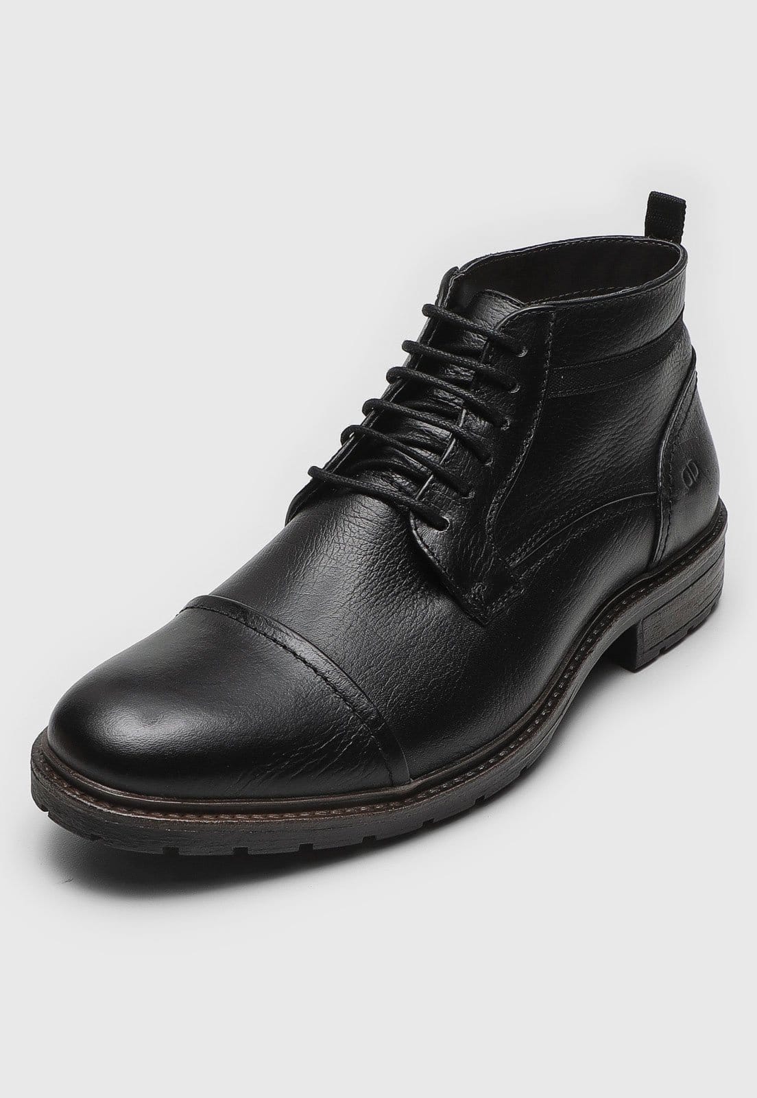 Vista 2 Bota Democrata Recortes Preta DEMOCRATA preto