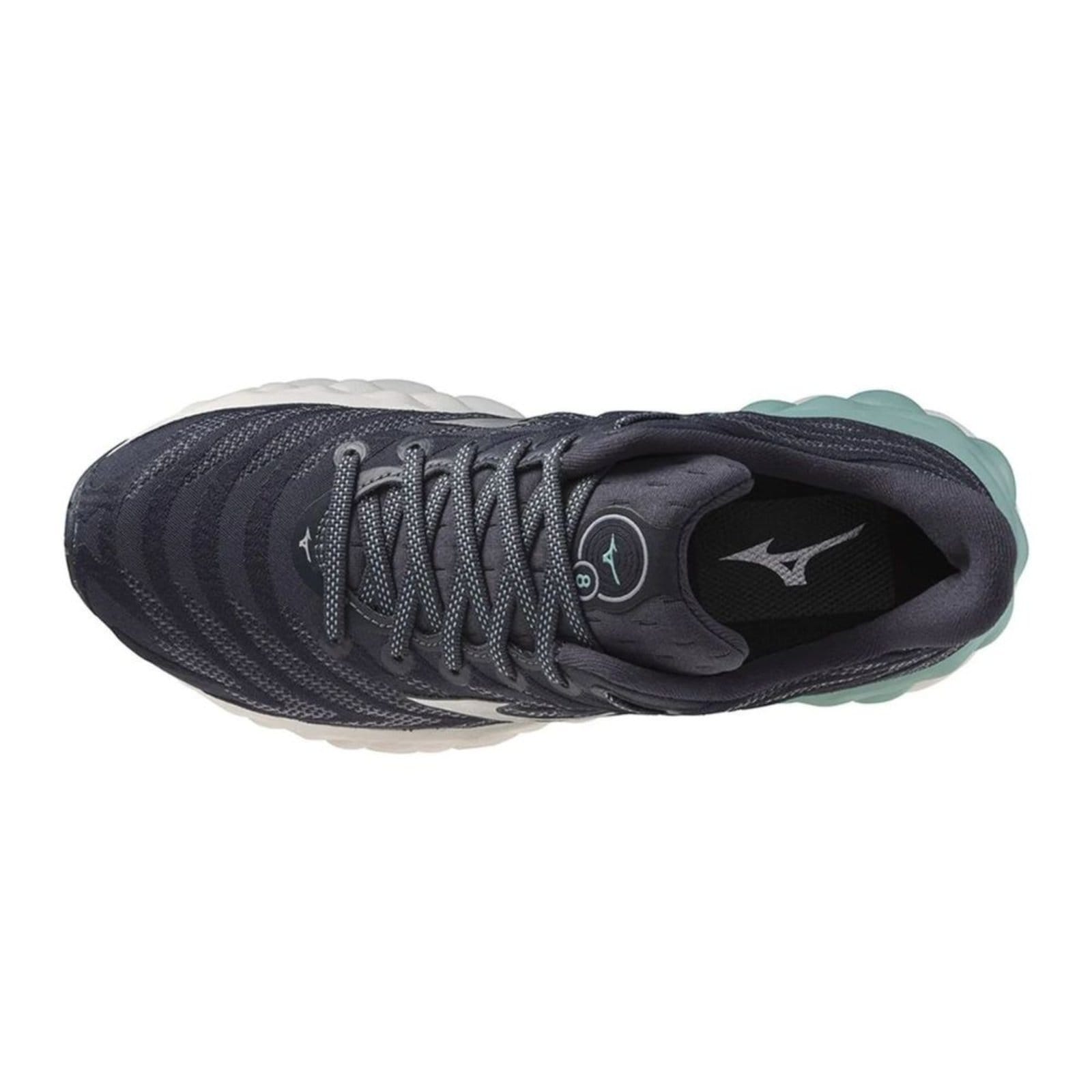 Vista 2 Tênis Running Feminino Mizuno Wave Sky 8 Preto Mizuno cinza