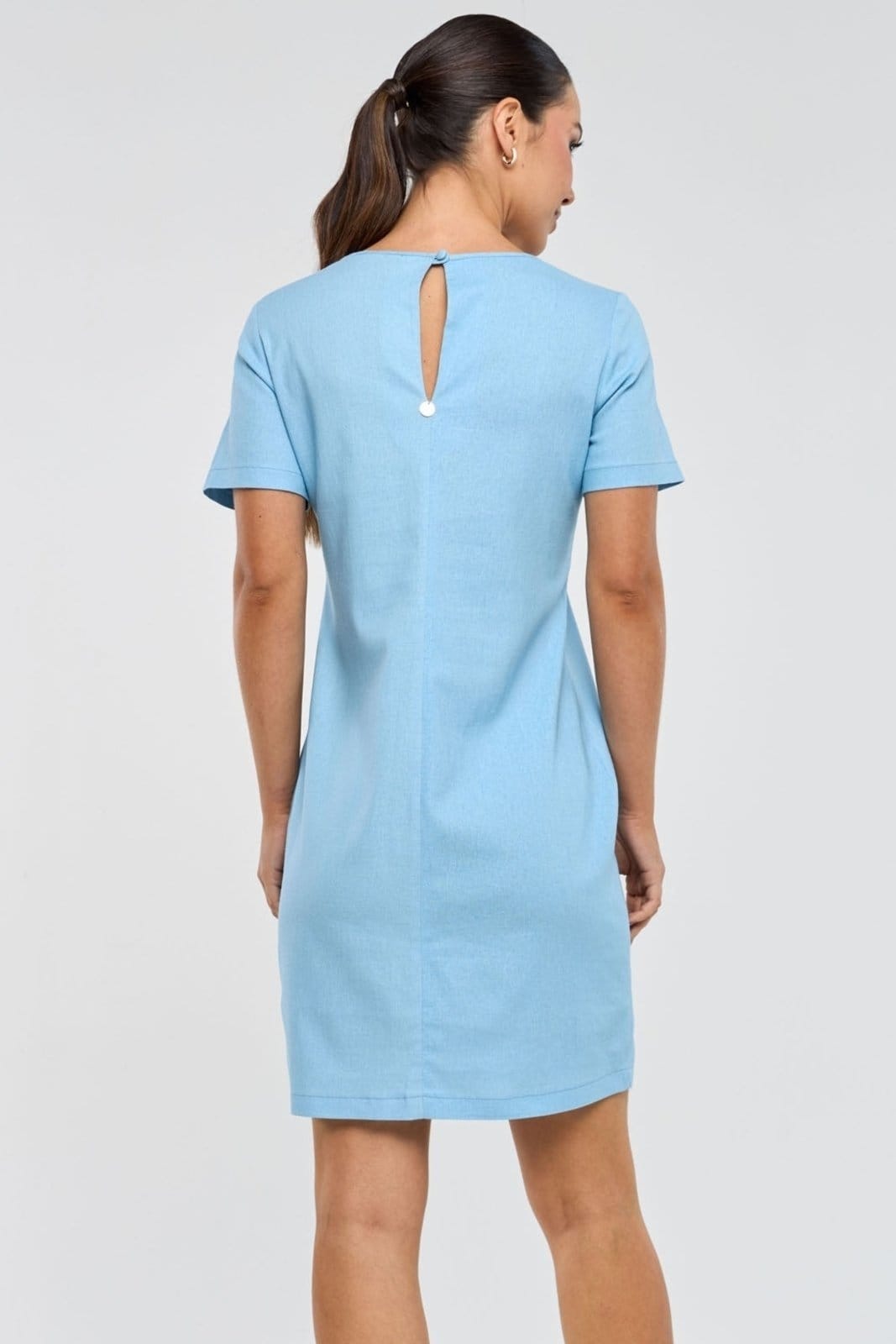 Vestido Curto PKS Linho