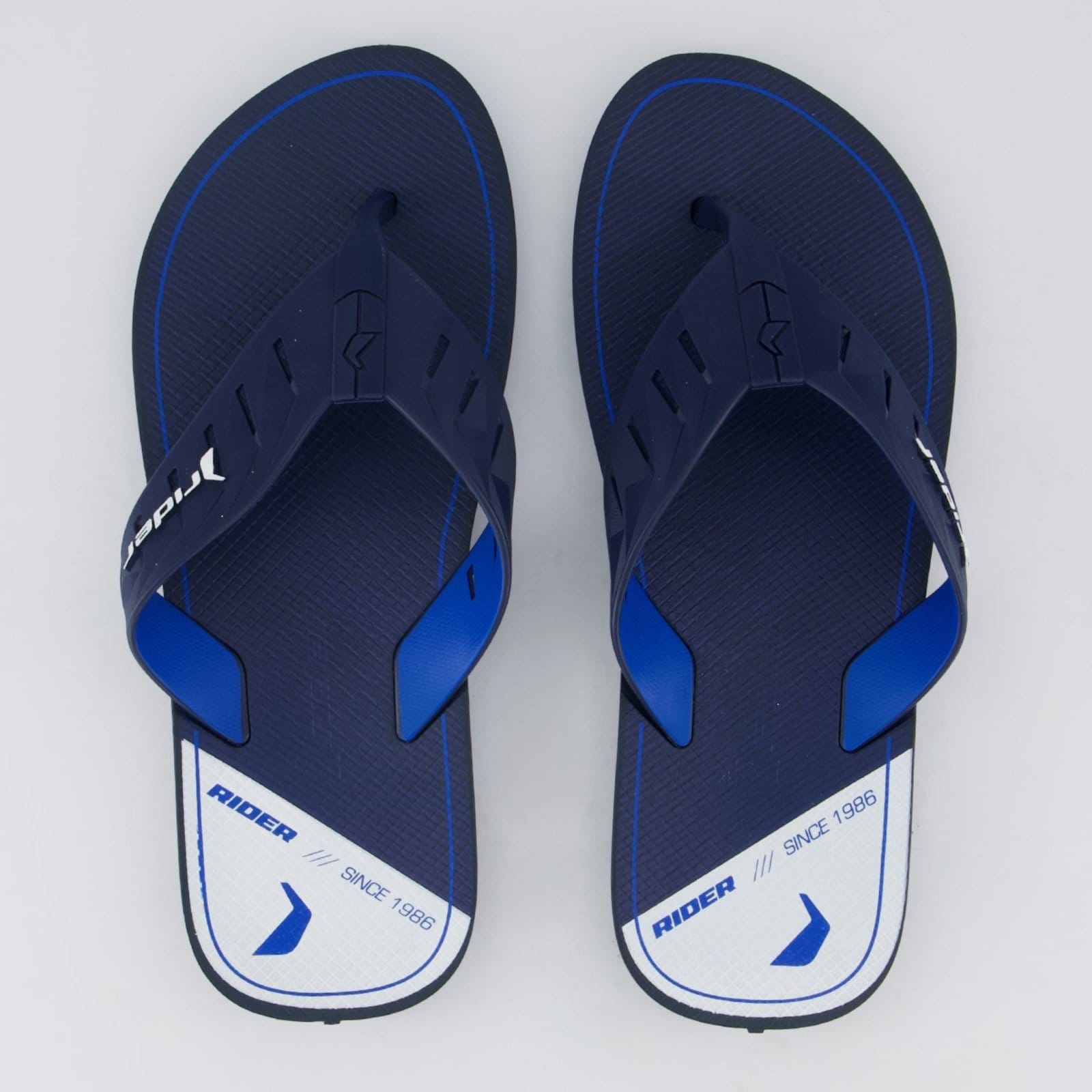 Chinelo Rider Street Duo Plus e Branco