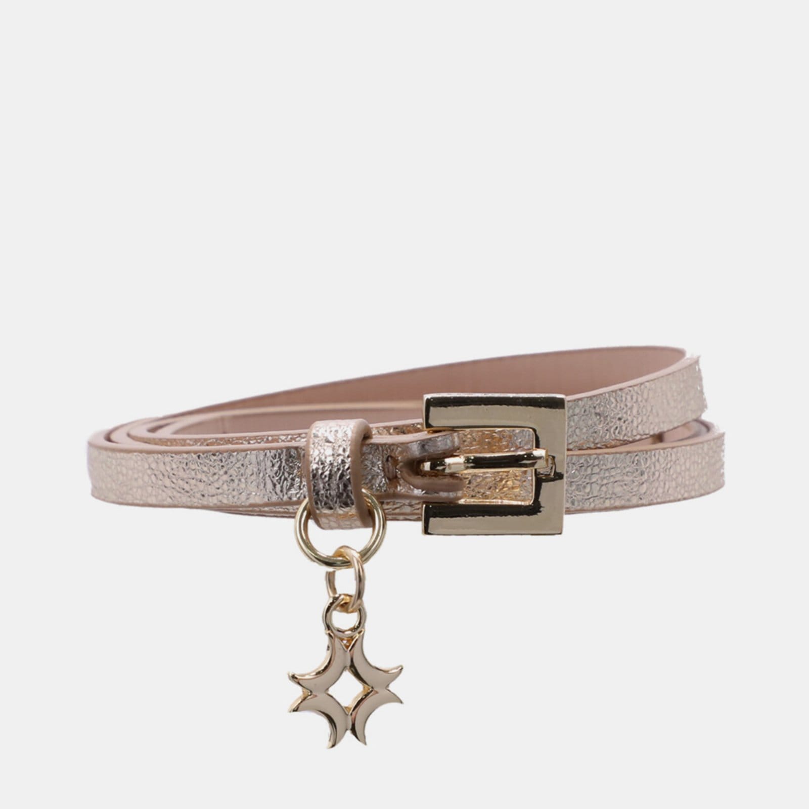 Vista principal Cinto Couro Luz Da Lua - 35001108 Luz Da Lua Luz Da Lua dourado