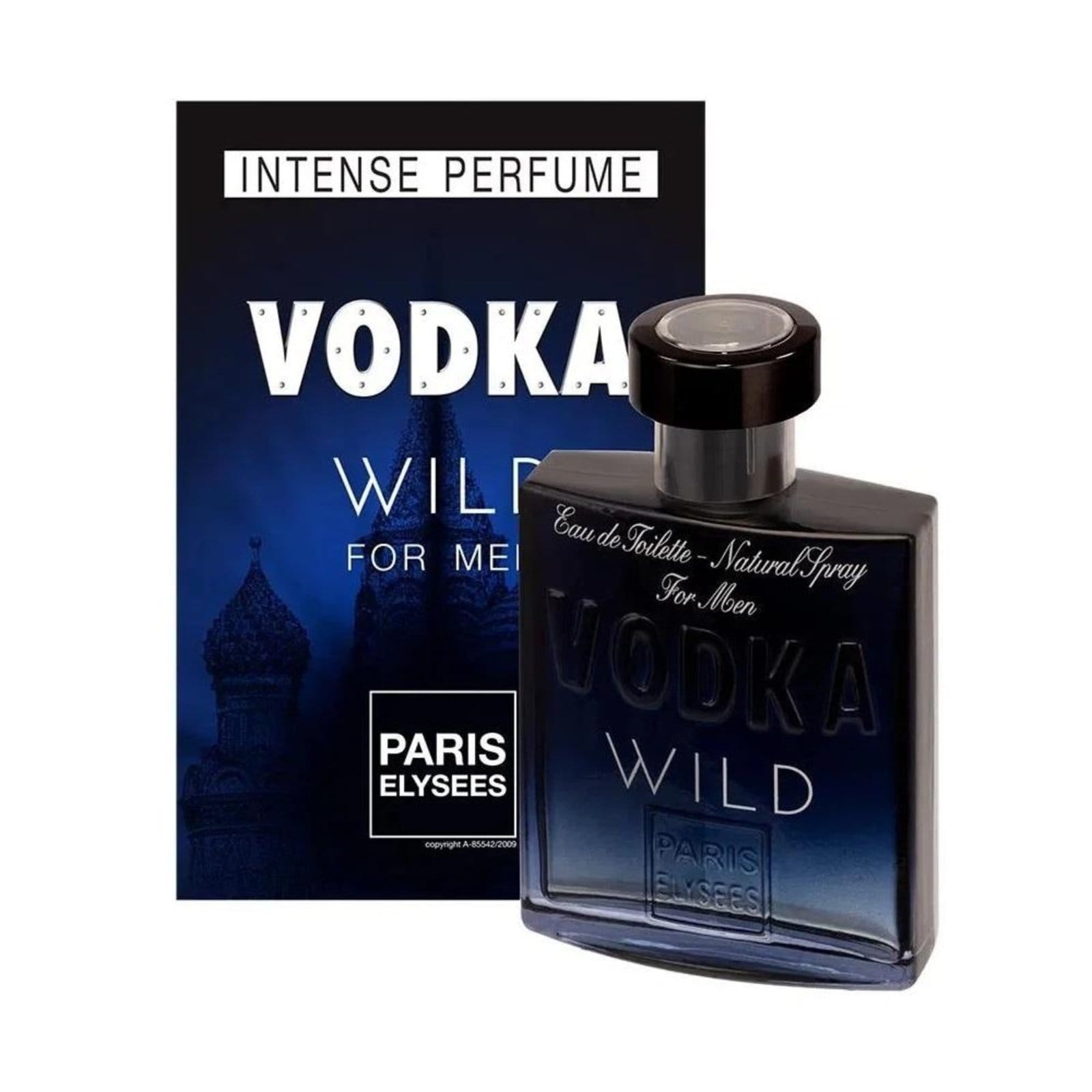 Vista principal Vodka Wild Masculino Toilette Paris Elysees incolor