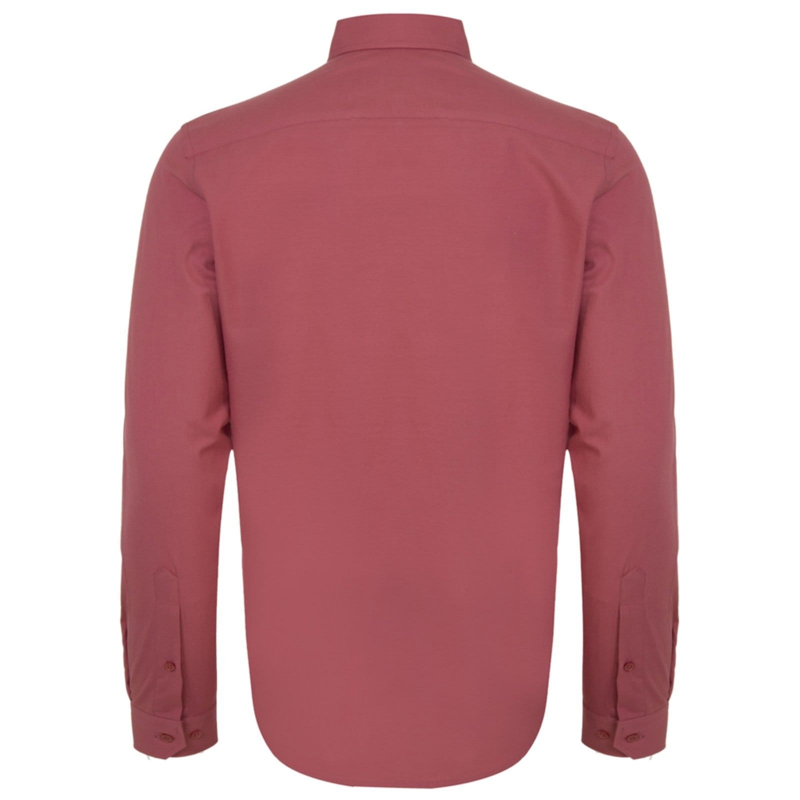 Vista 2 Camisa Individual Slim Lisa Pr26 Masculino Individual rosa