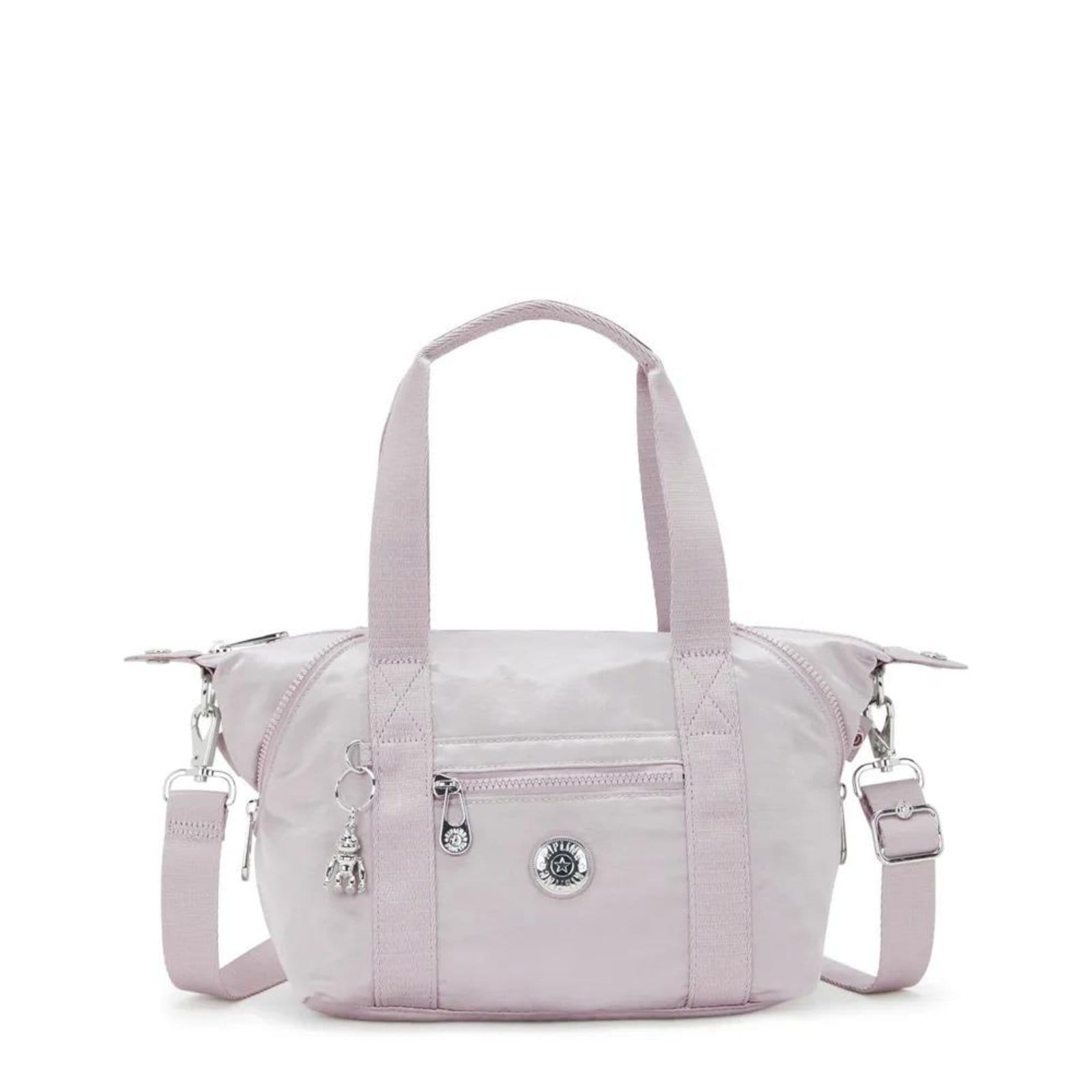 Bolsa Kipling Art Mini Gleam Silver