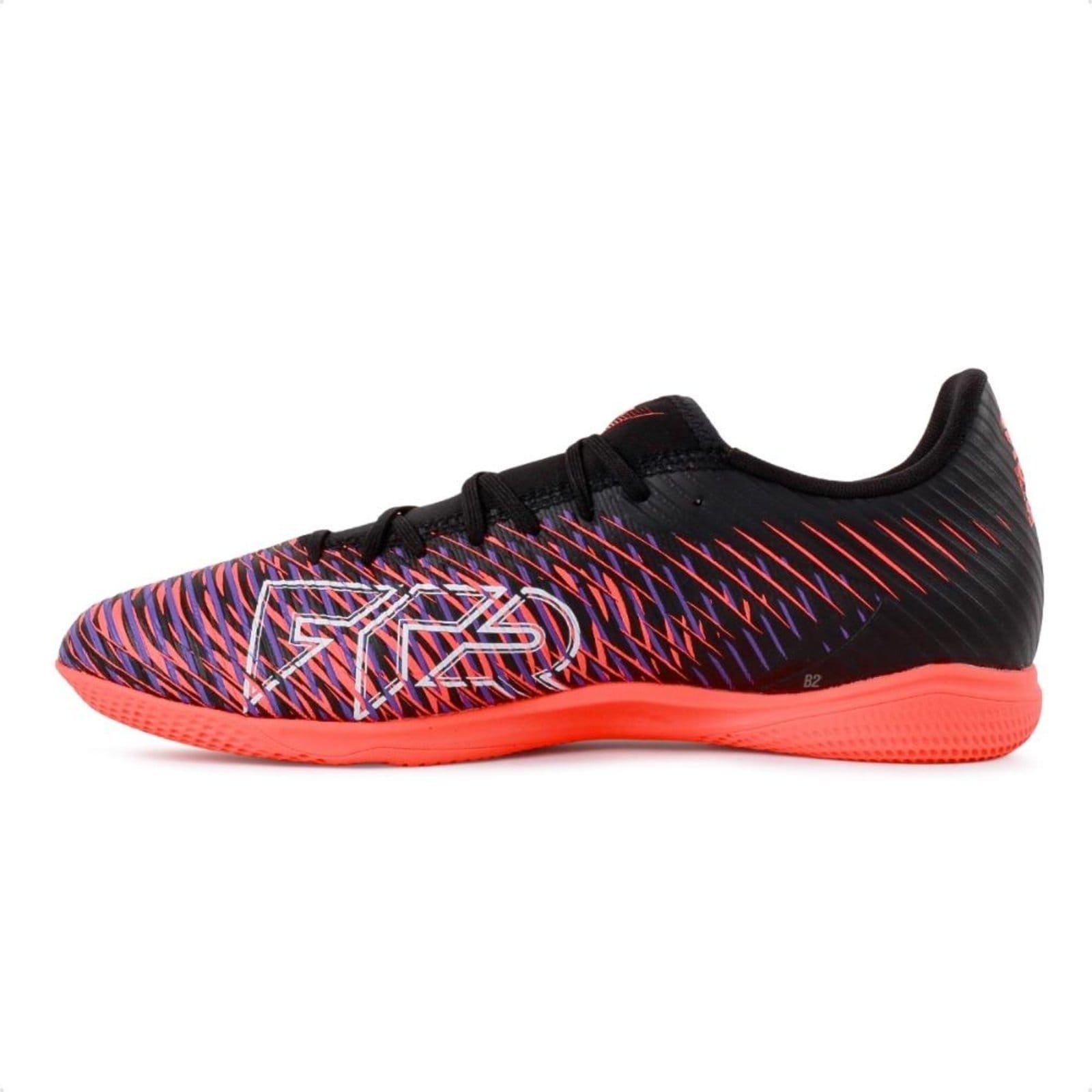 Vista 2 Chuteira Futsal Puma Future 8 Play IT Masculina Puma preto