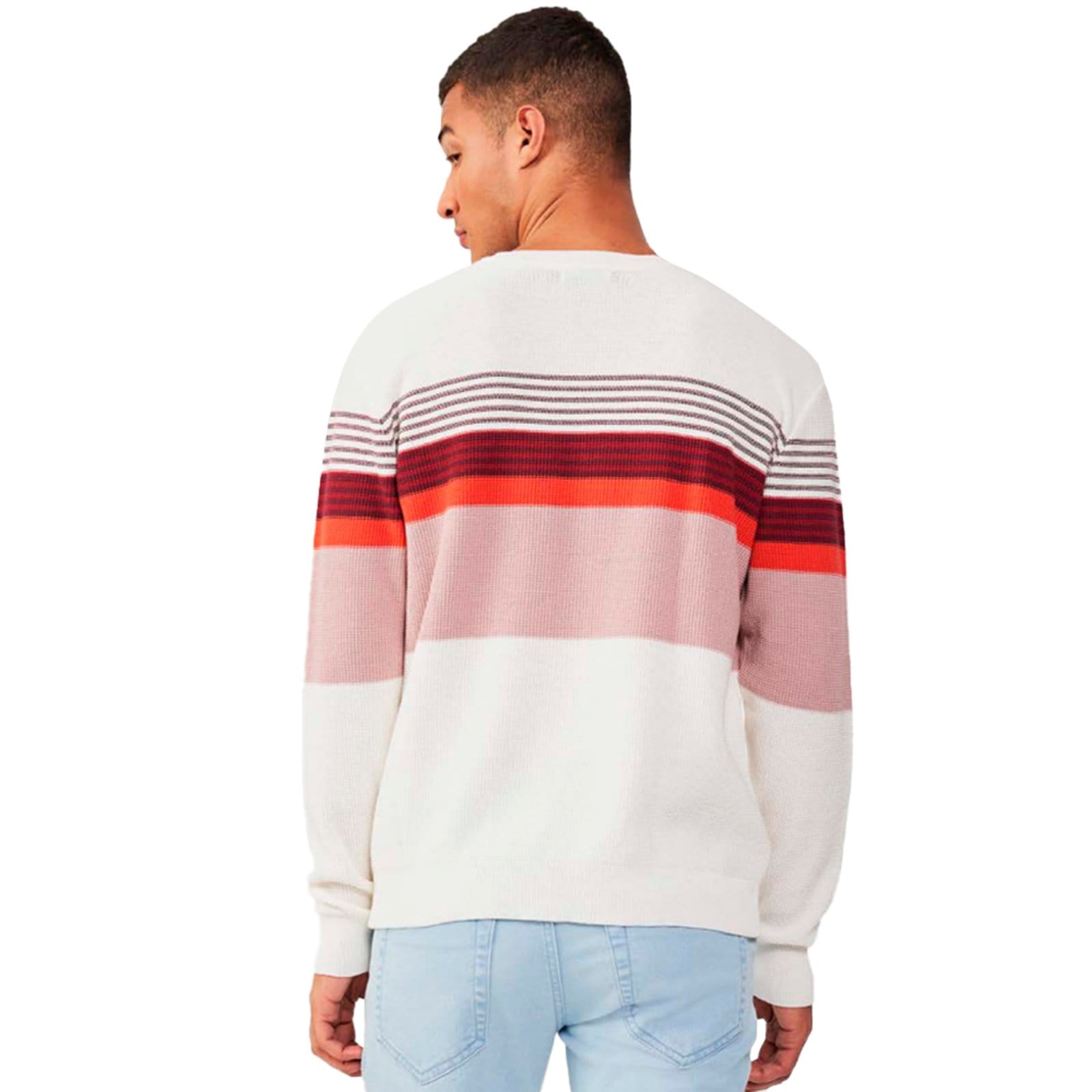 Suéter Tricot Acostamento Careca IN23 Off White Masculino - 2