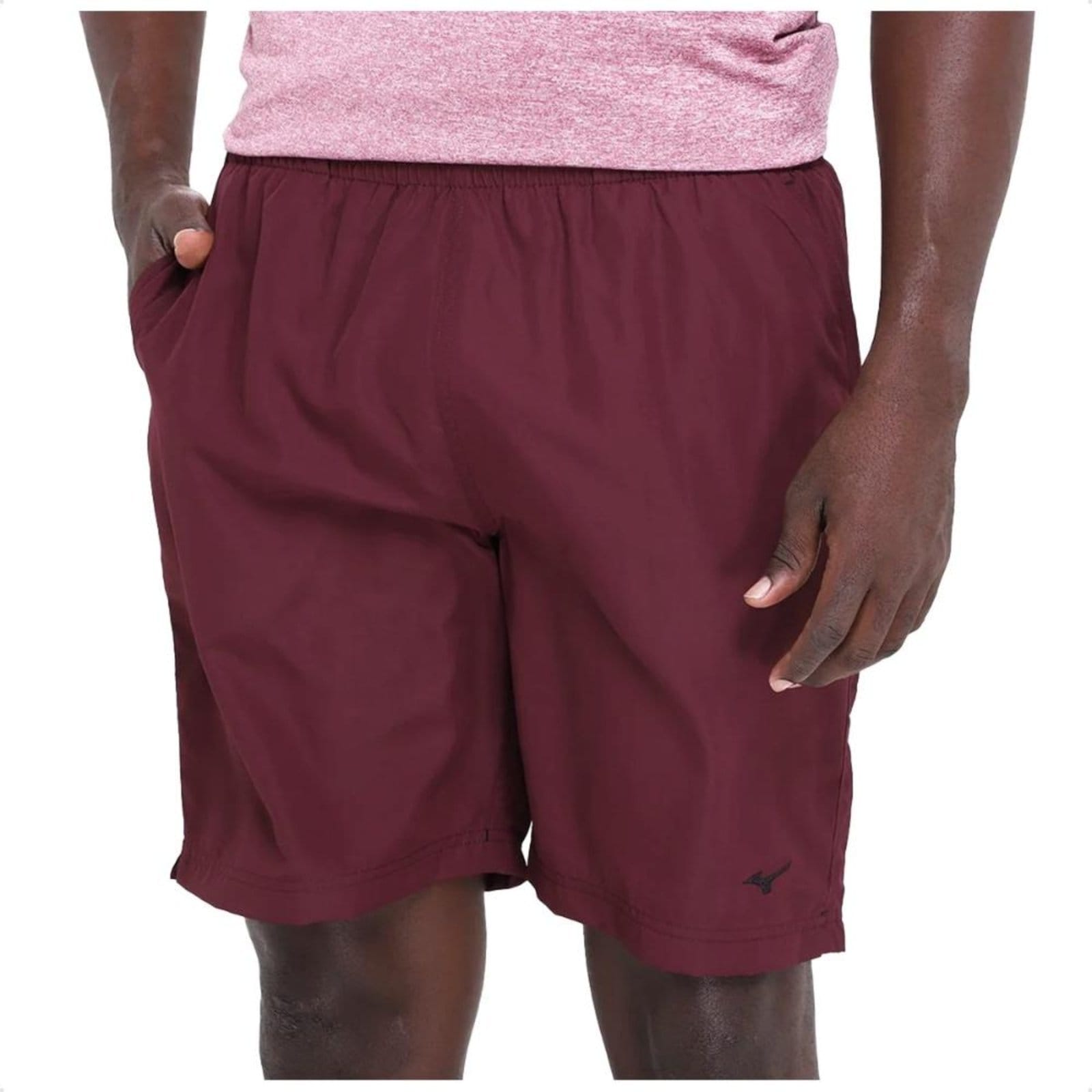 Bermuda Mizuno Tennis Master M 7" Masculina Bordô"