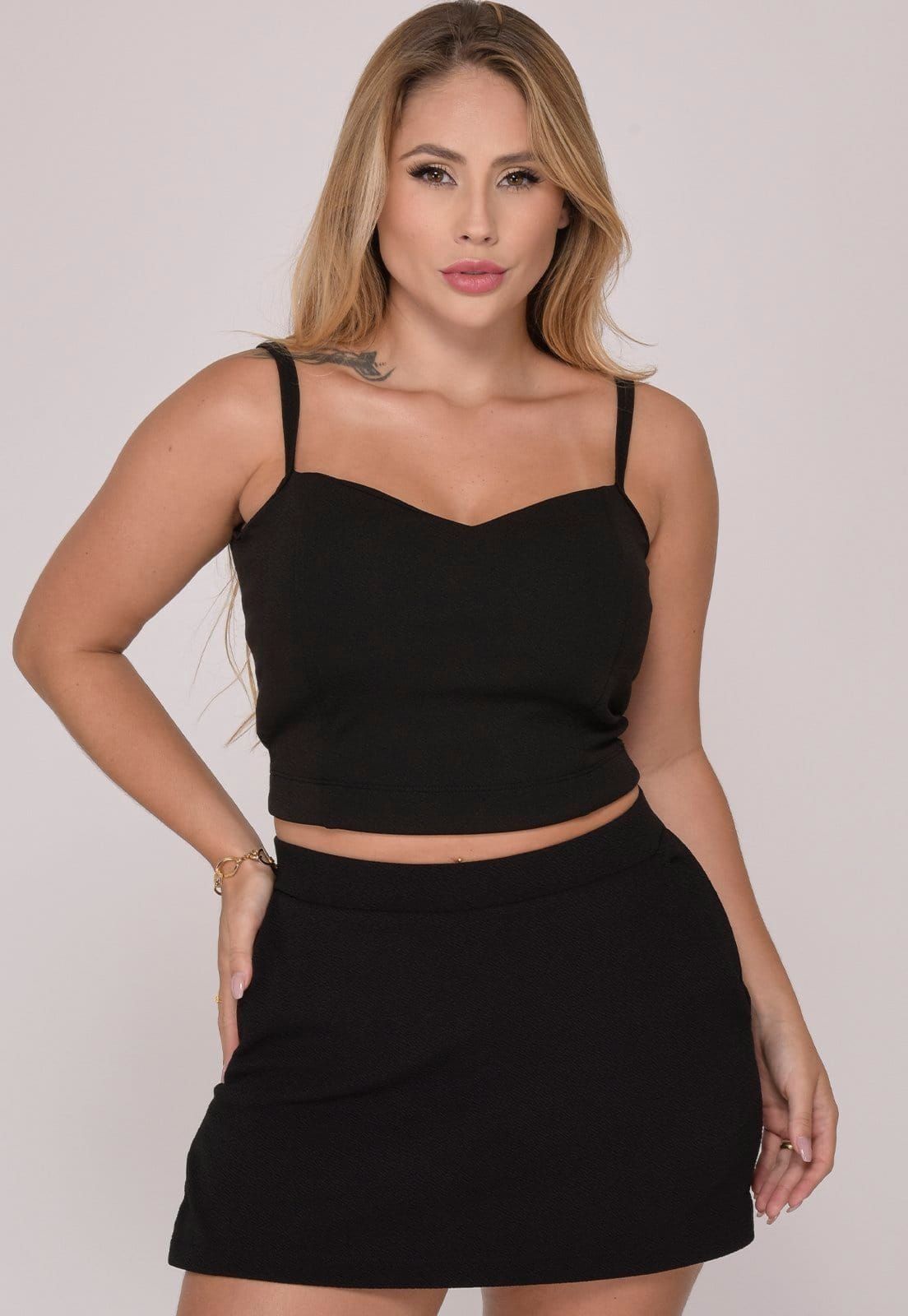 Short Saia B’Bonnie Crepe Belle