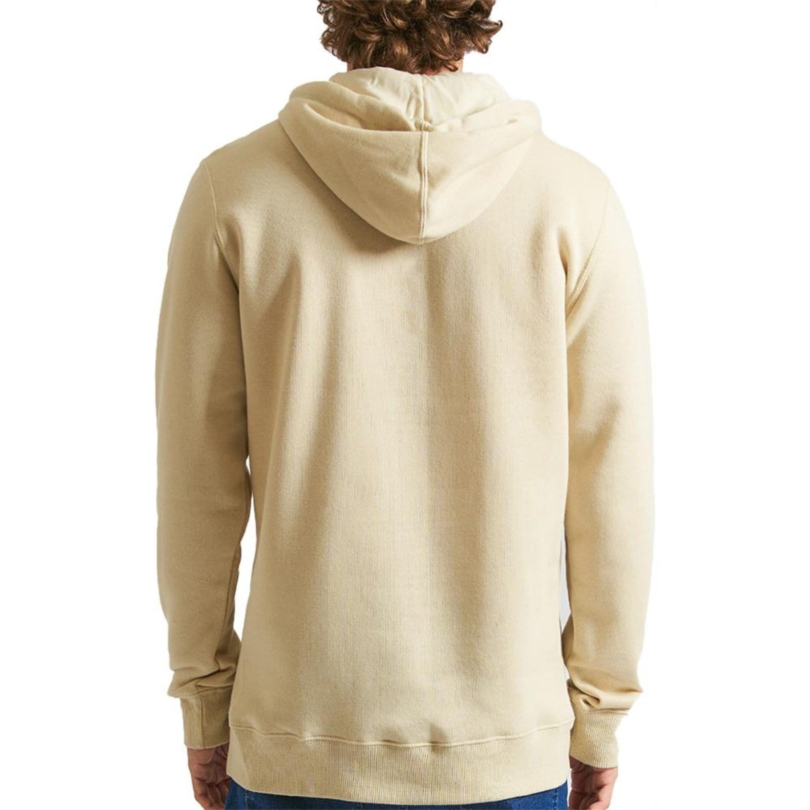 Vista 2 Moletom Hurley Aberto Square WT24 Masculino Areia hurley bege