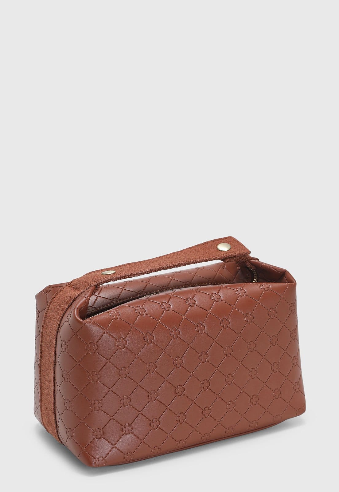 Vista 2 Necessaire Capodarte Monograma Capodarte caramelo