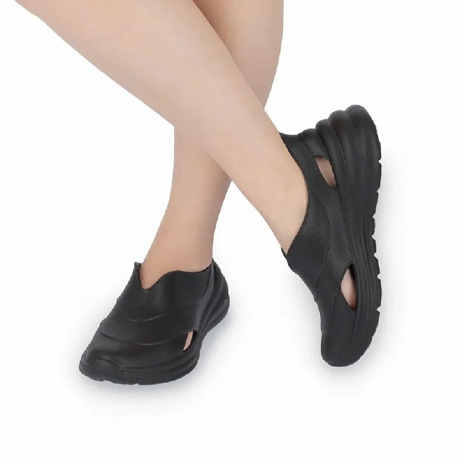 Vista 2 Tênis Piccadilly Marshmallow Nuvem Conforto Estilo Impacto Piccadilly preto