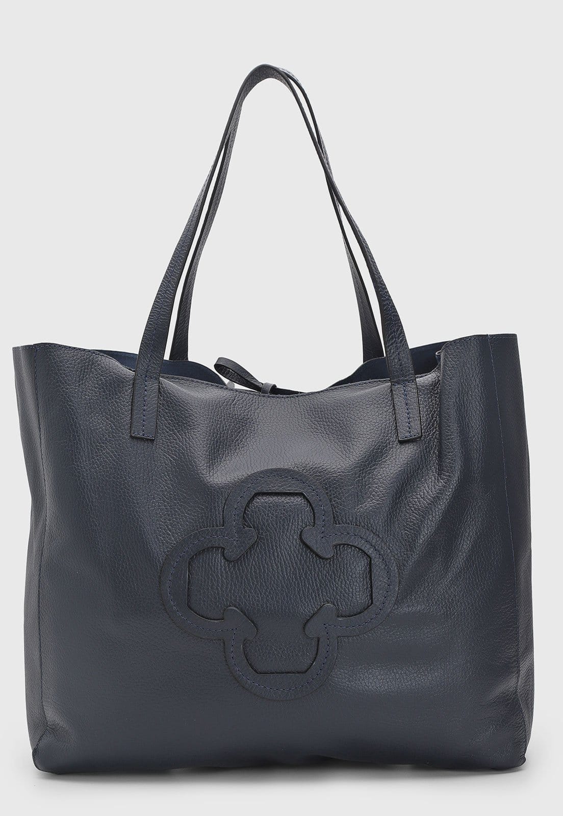 Bolsa Feminina Capodarte Grande Logo Marinho