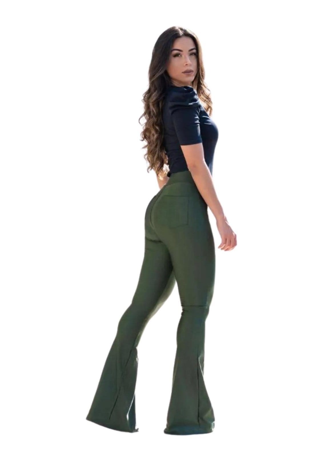 Calça Power Flare Cirre Militar