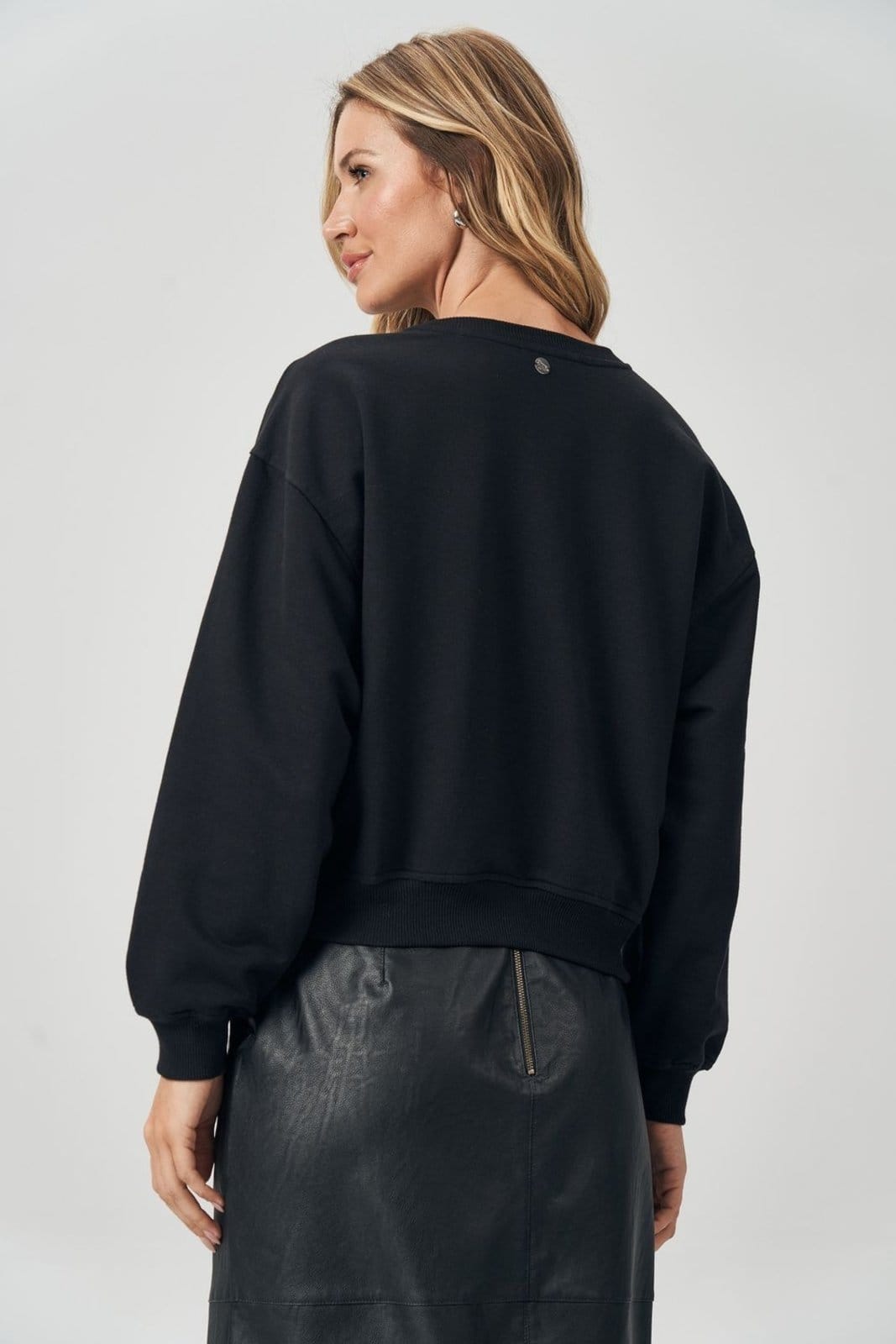 Vista 2 Blusão Moletom Zebra Feminino Acostamento ACOSTAMENTO MASCULINO cinza