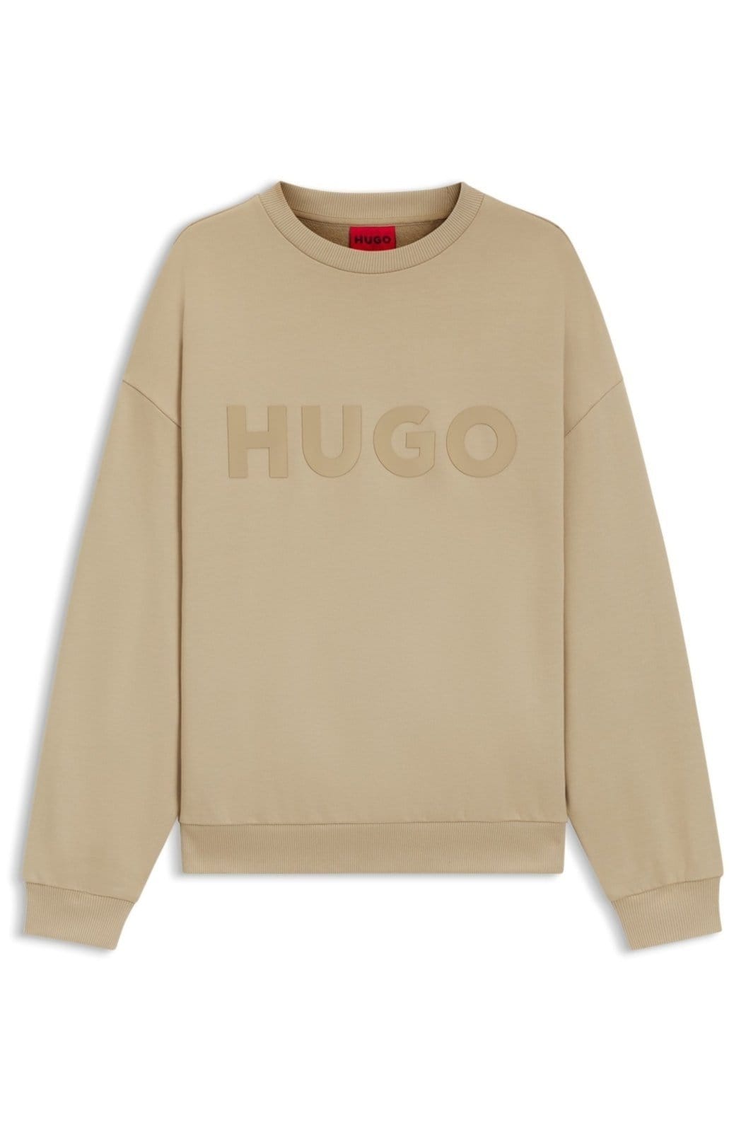 Moletom de ajuste oversize em algodão com logo