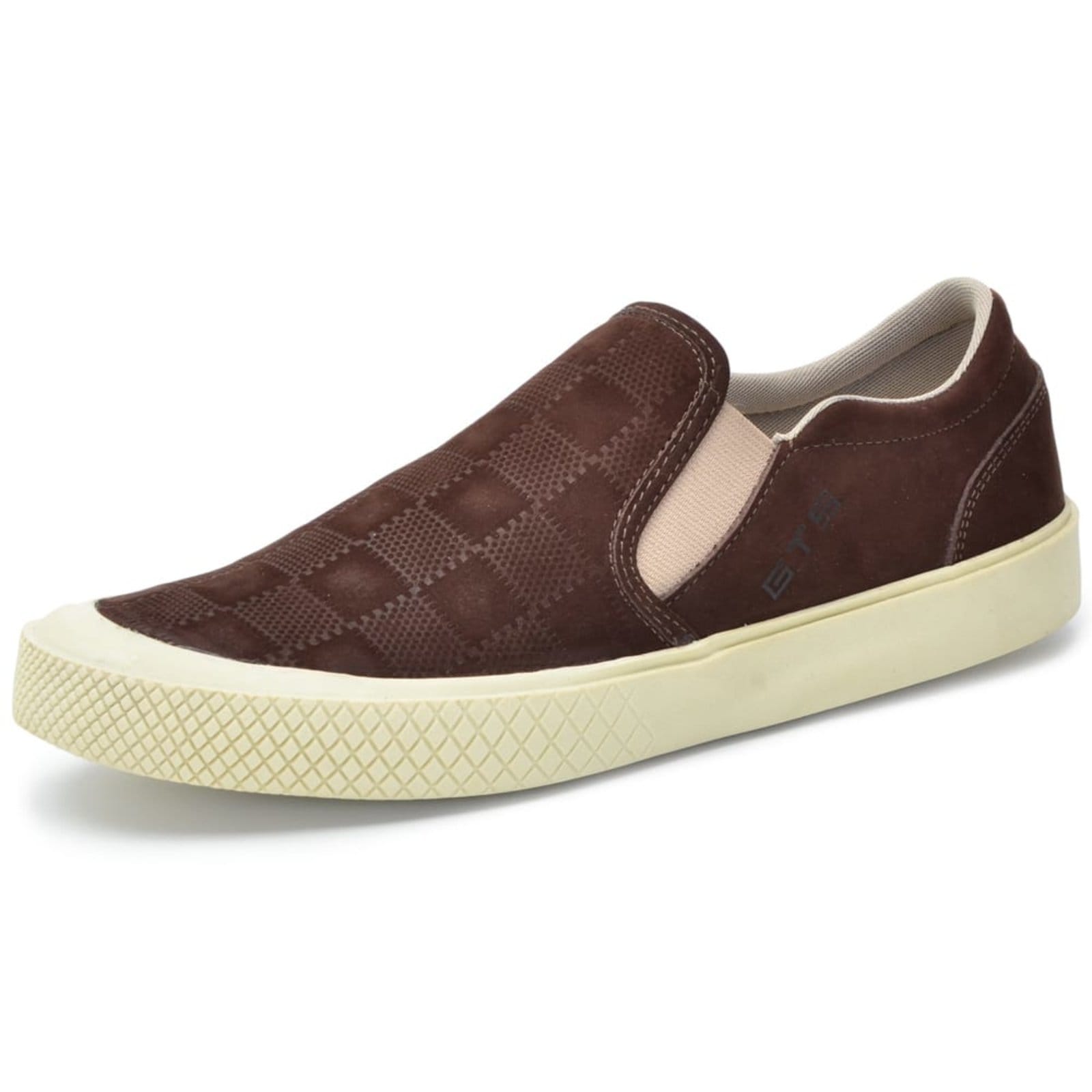 Tenis Masculino Slip On de Couro Clube do Sapato de Franca DFT Nautico