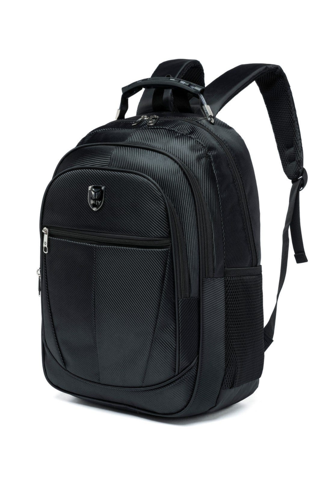Vista 2 Mochila Bolsa Executiva Notebook Faculdade Reforçada Trabalho Espaçosa Perfect For You preto