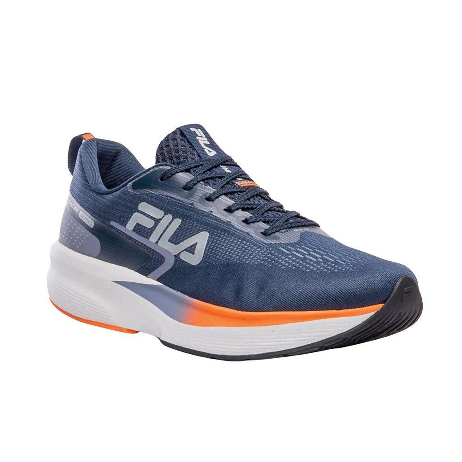 Vista 2 Tenis Fila Racer Fastpace Masculino Marinho Fila azul