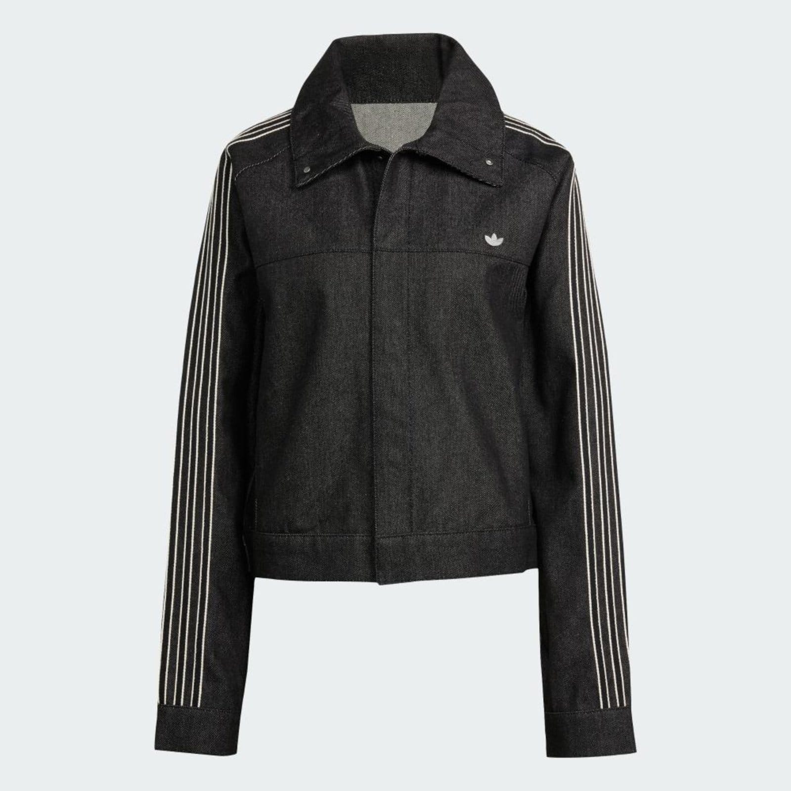 Vista 2 Premium Essentials Denim Jacket adidas Originals Preto Adidas preto denim