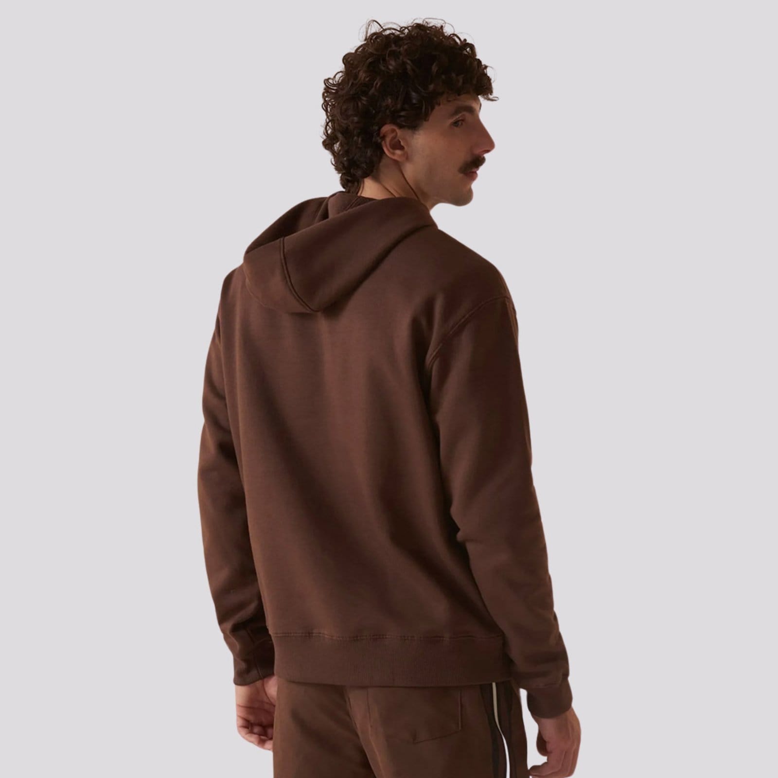 Vista 2 Moletom Fila Comfort Classic Winter B Com Capuz Fila marrom