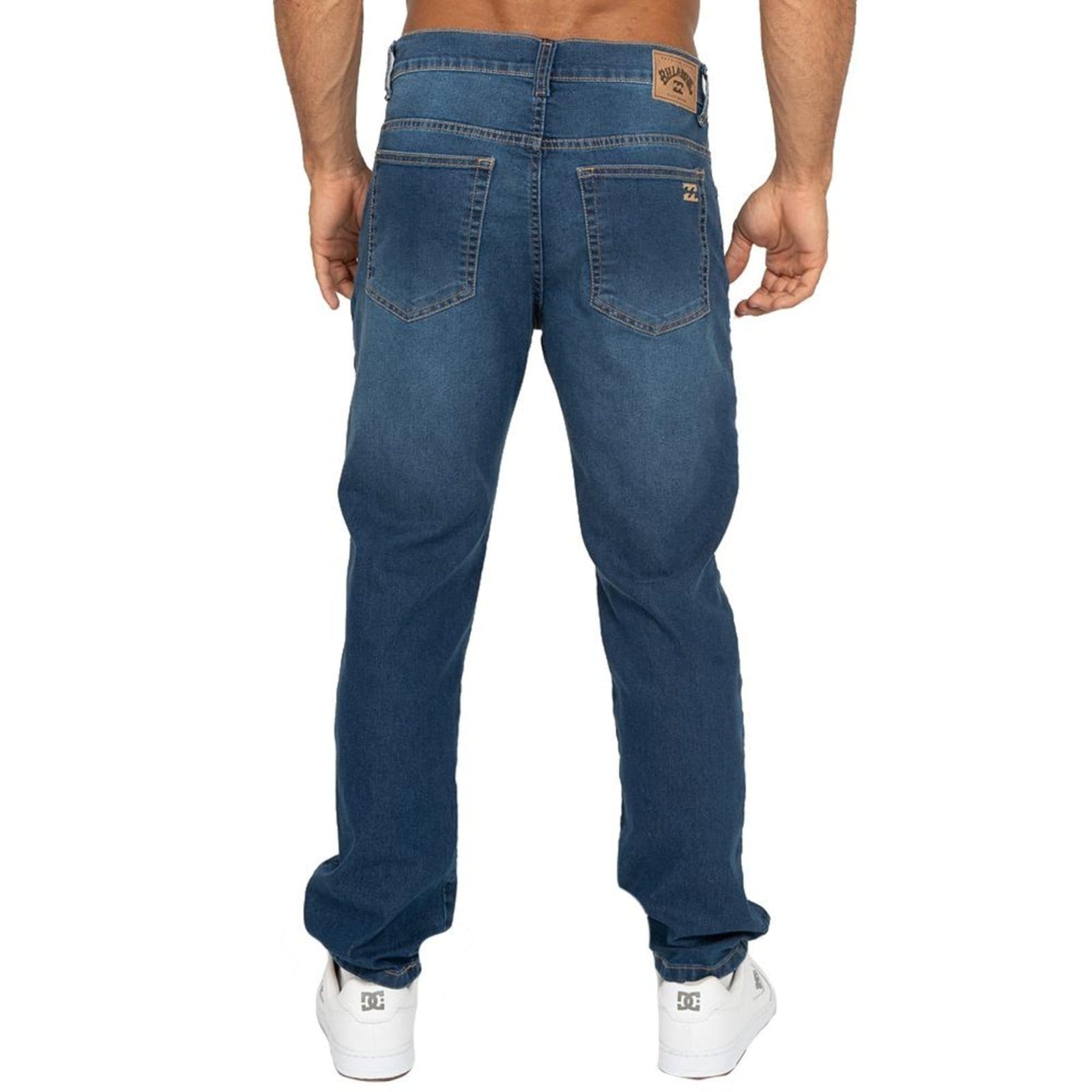 Vista 2 Calça Billabong Jeams 73 Blue SM26 Masculina Azul Billabong azul blue