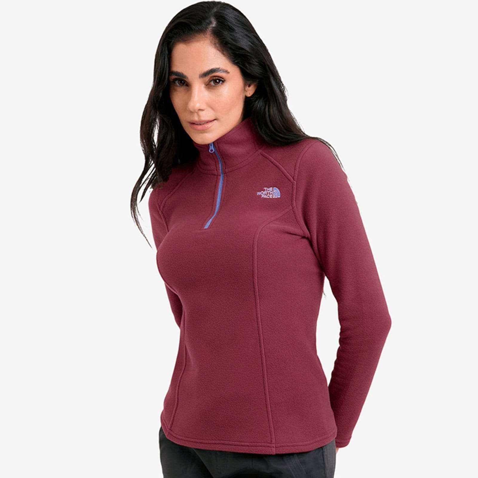 Moletom The North Face Fleece Glacier Hzip Feminino