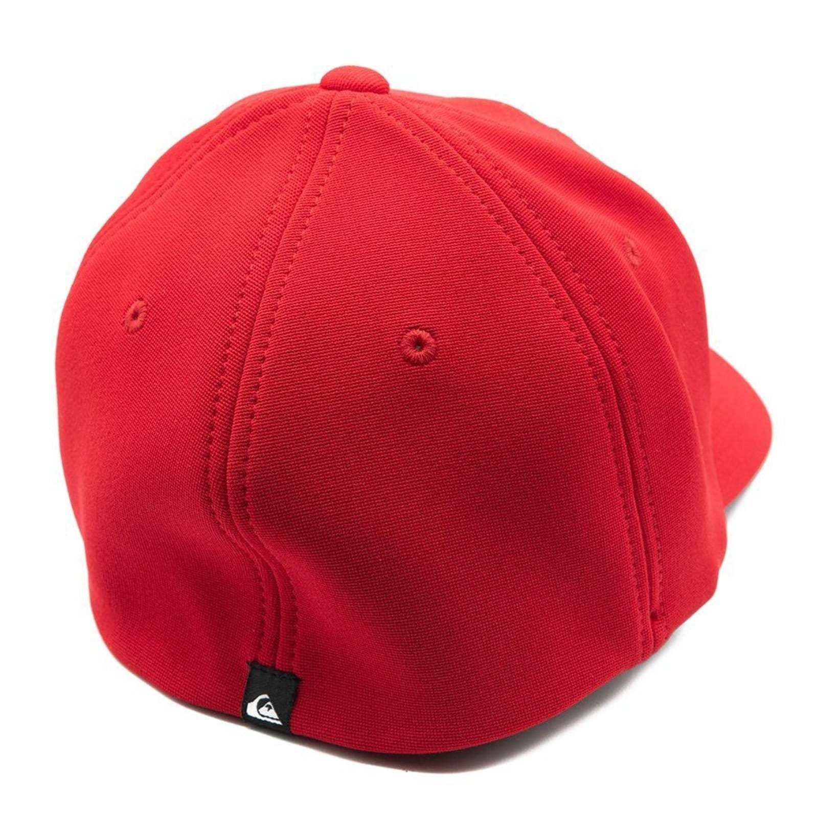 Boné Quiksilver Aba Curva Plate Out Black Vermelho