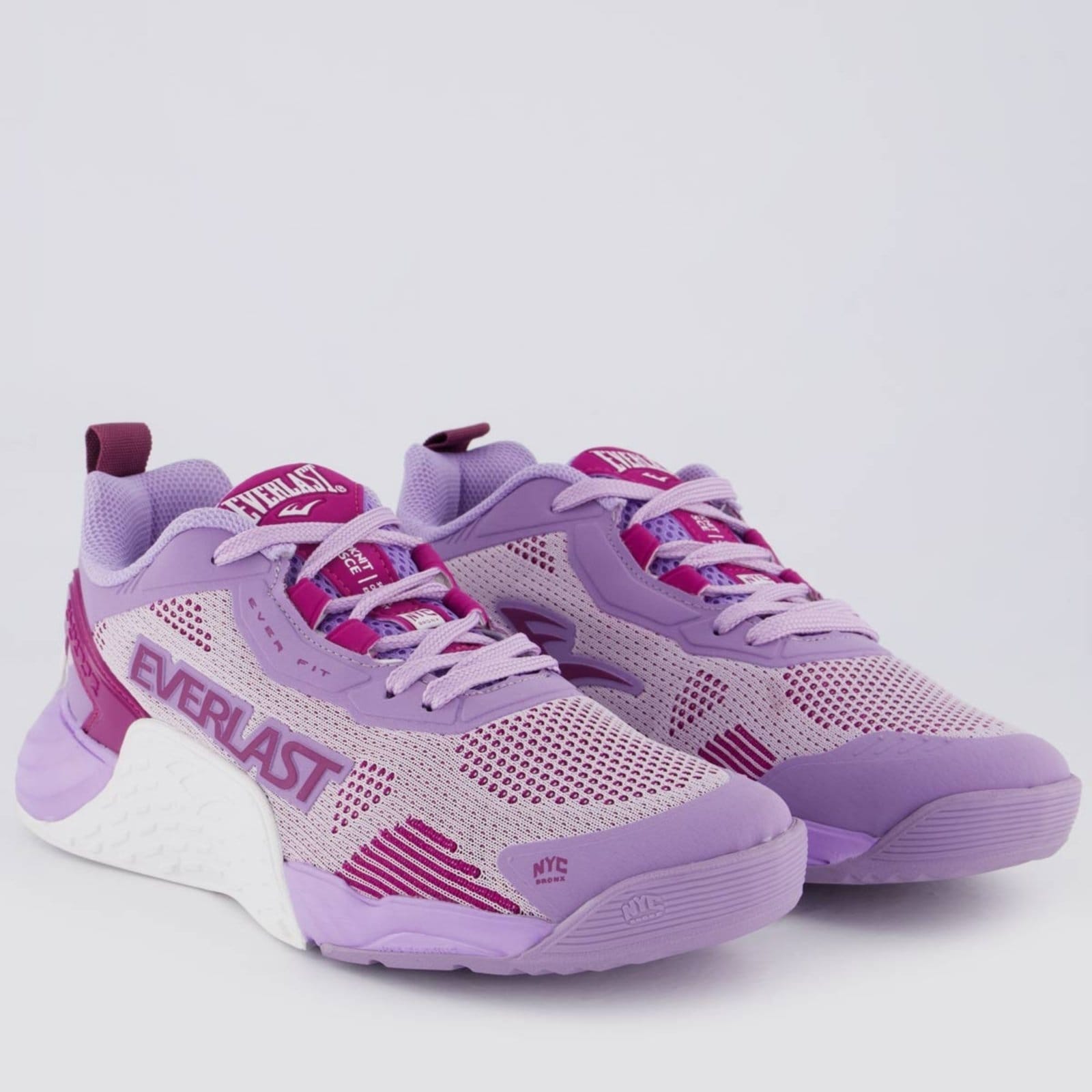 Vista 2 Tênis Everlast Climber Ultra Feminino Lilás Everlast roxo
