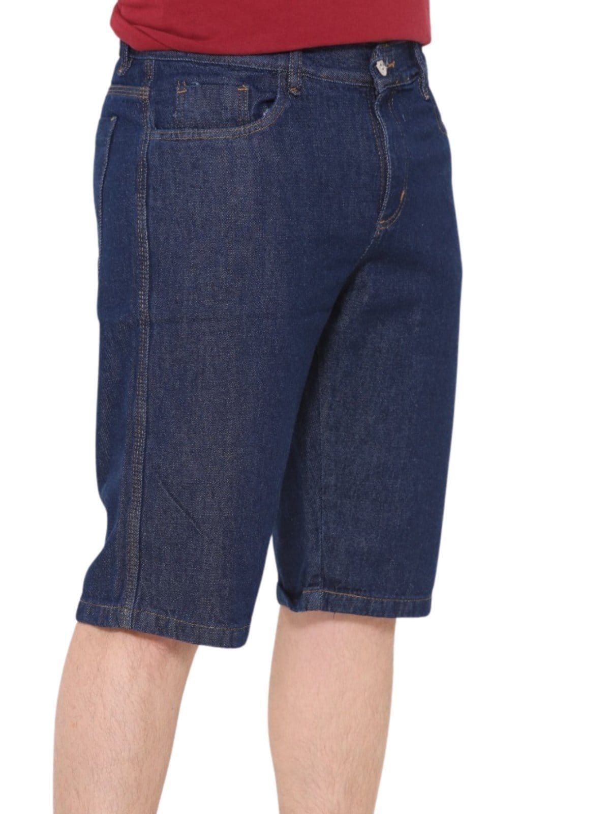 Vista 2 Bermuda Masculina Jeans Light Balão Escuro JEANS LIGHT azul